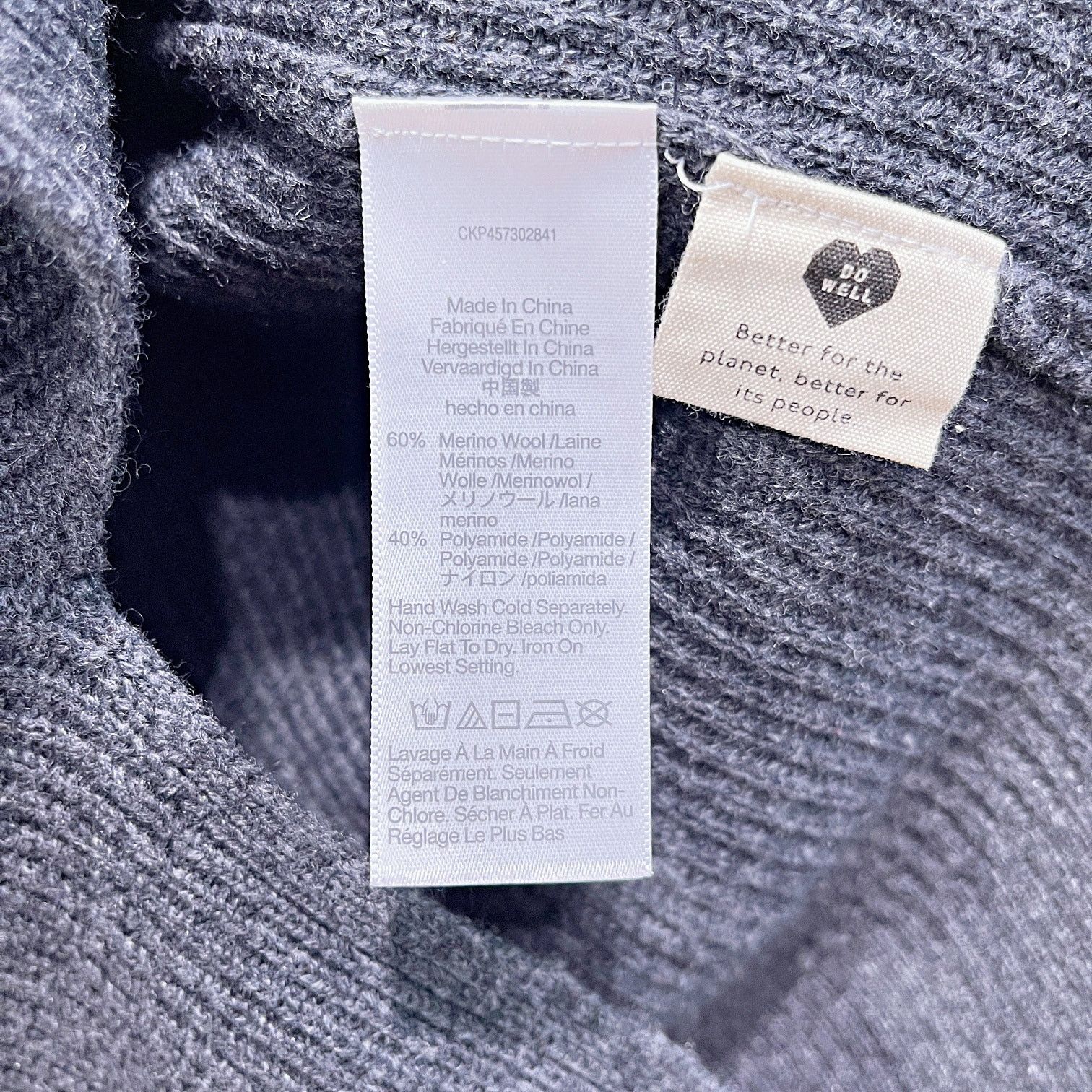 Madewell Madewell Glenbrook Half Zip Sweater Gray Womens Small Size S / US 4 / IT 40 - 6 Thumbnail