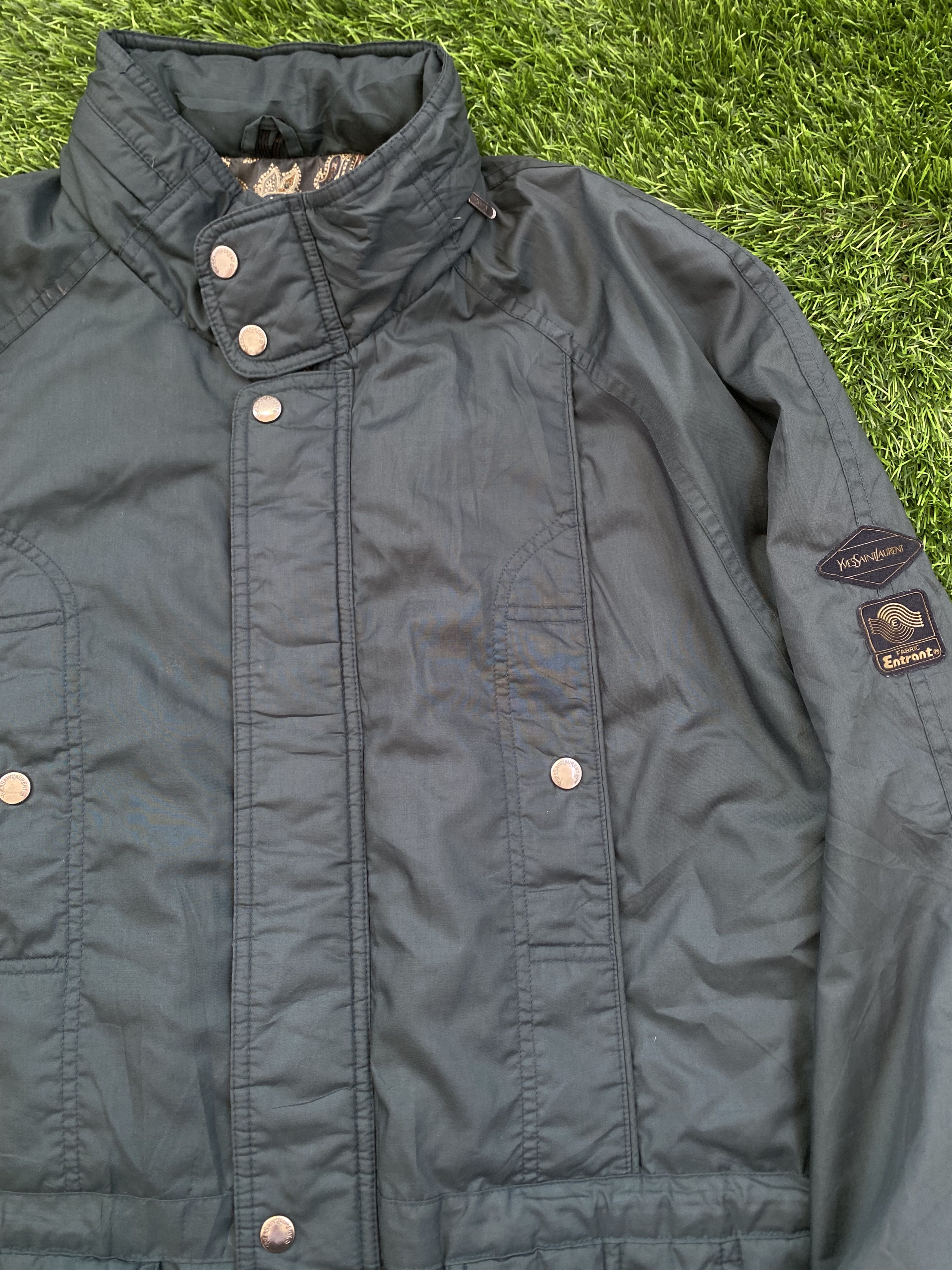 Yves Saint Laurent Vintage Yves Saint Laurent Parka Jacket Size US M / EU 48-50 / 2 - 2 Thumbnail