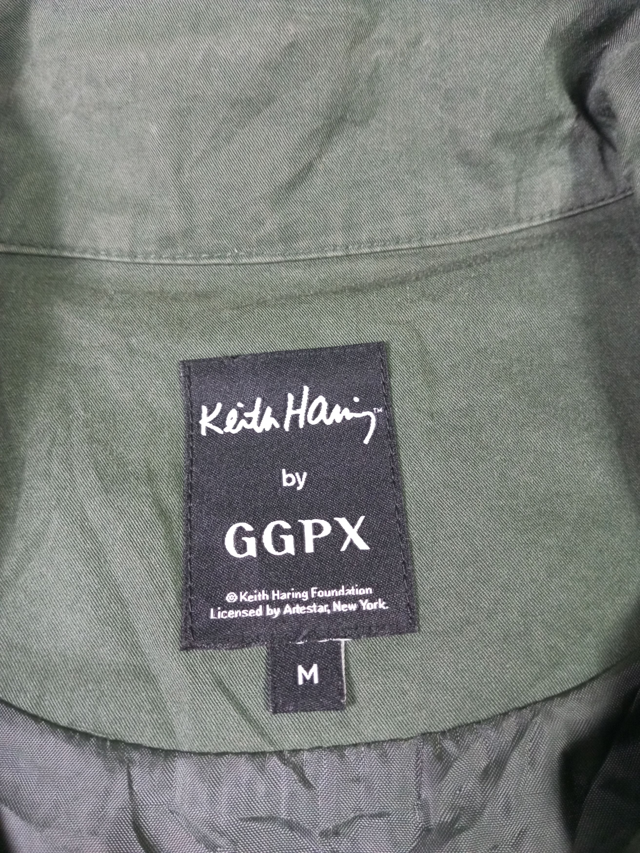 Japanese Brand GGPX X KEITH HARING ANDY MOUSE Parka Jacket Size US M / EU 48-50 / 2 - 12 Thumbnail