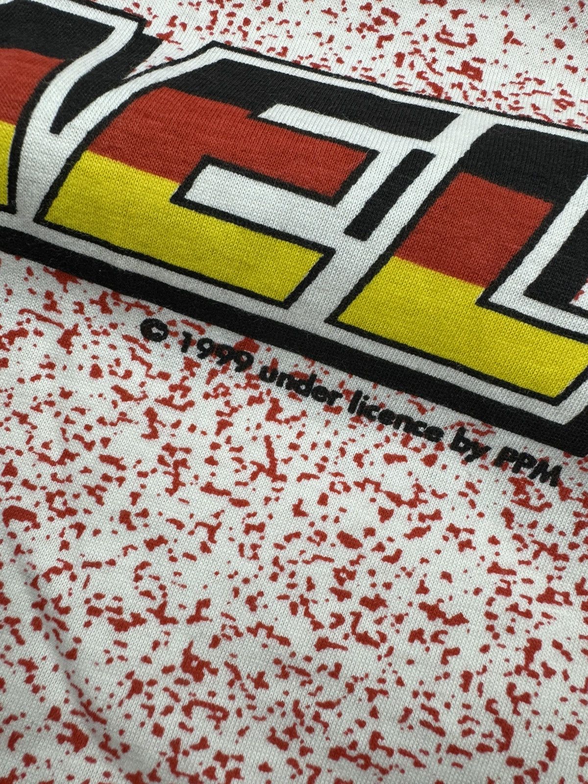 Vintage Vintage 1999 Michael Schumacher F1 crazy all over print tee Size US XXL / EU 58 / 5 - 10 Thumbnail
