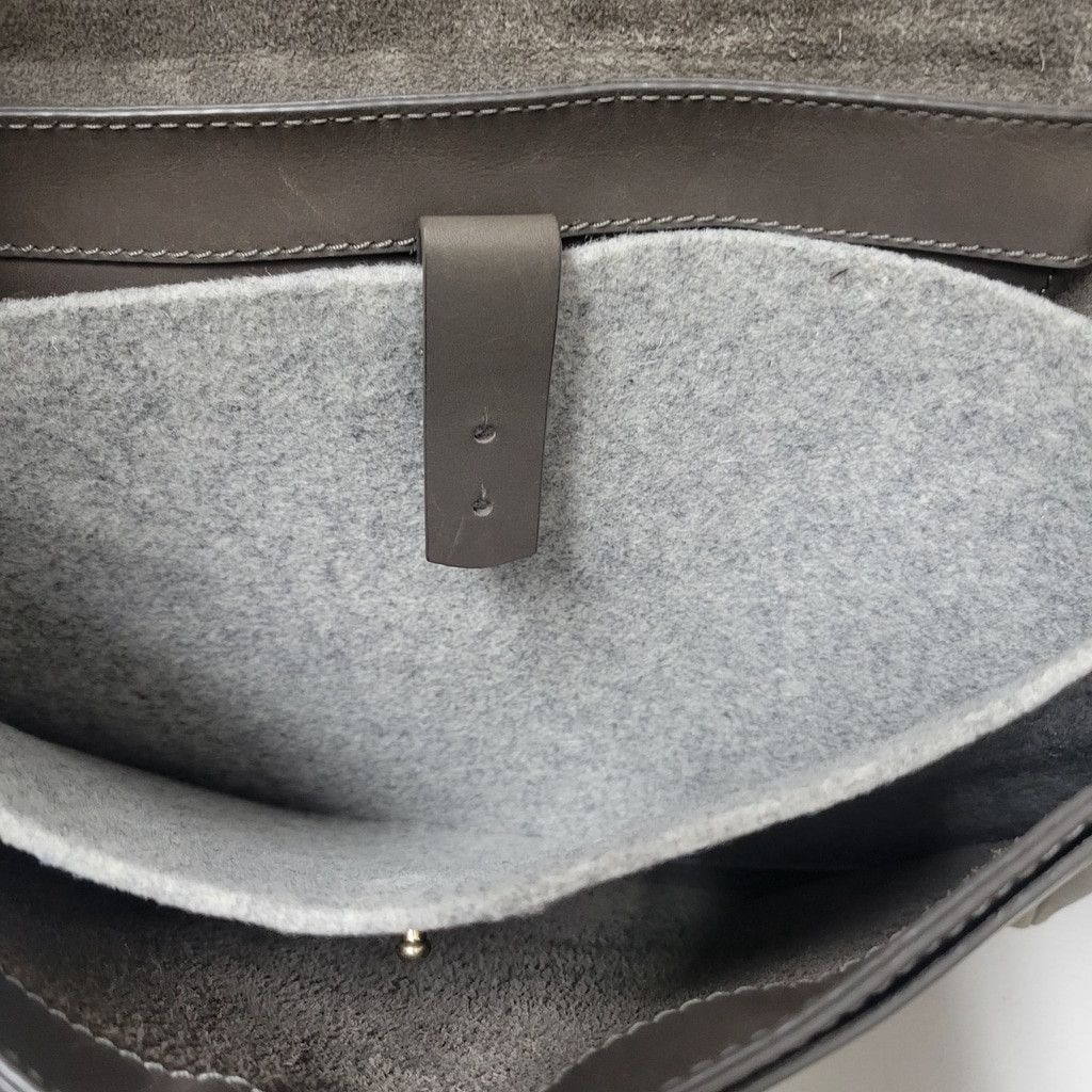 Skagen SKAGEN Men Gray Messenger Genuine Cowhide Leather Bag Size ONE SIZE - 10 Thumbnail