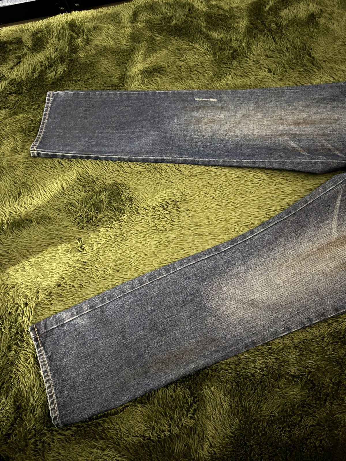 Oakley [W30/L32] Oakley Japan Splatter Pattern Washed Denim Pants Size US 30 / EU 46 - 13 Thumbnail