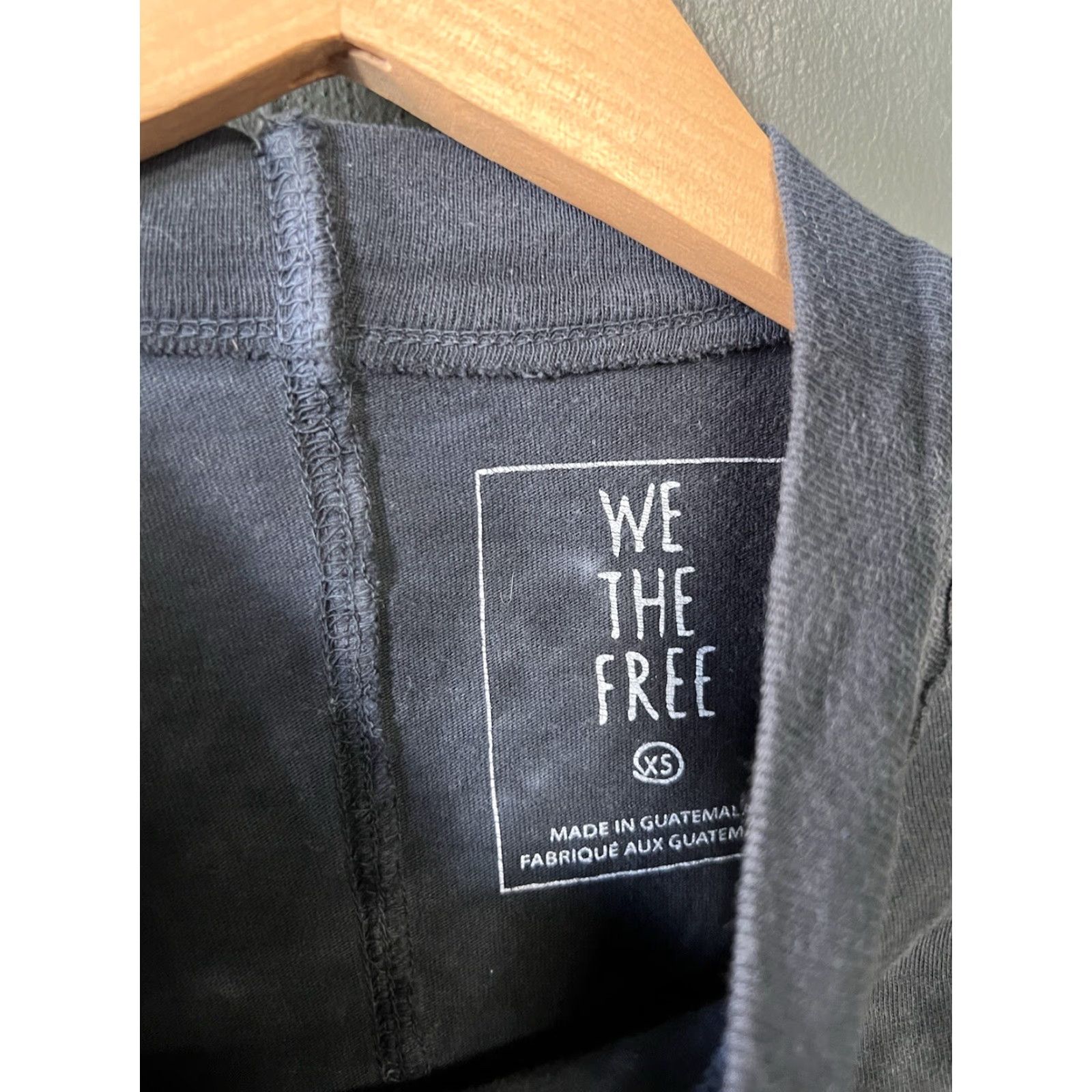 Vintage We the Free Womens Gray Tie Dye Long Sleeve T-Shirt XS Size XS / US 0-2 / IT 36-38 - 3 Thumbnail