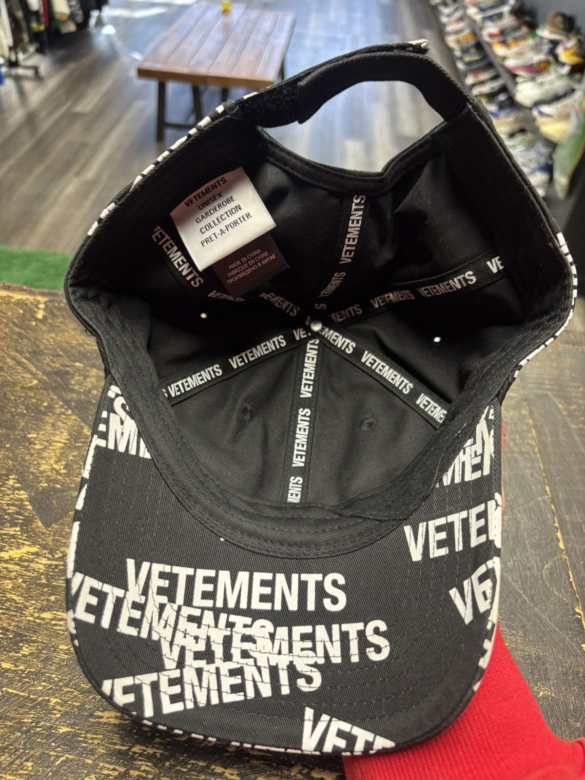 Vetements Vetements repeat logo hat Size ONE SIZE - 3 Thumbnail