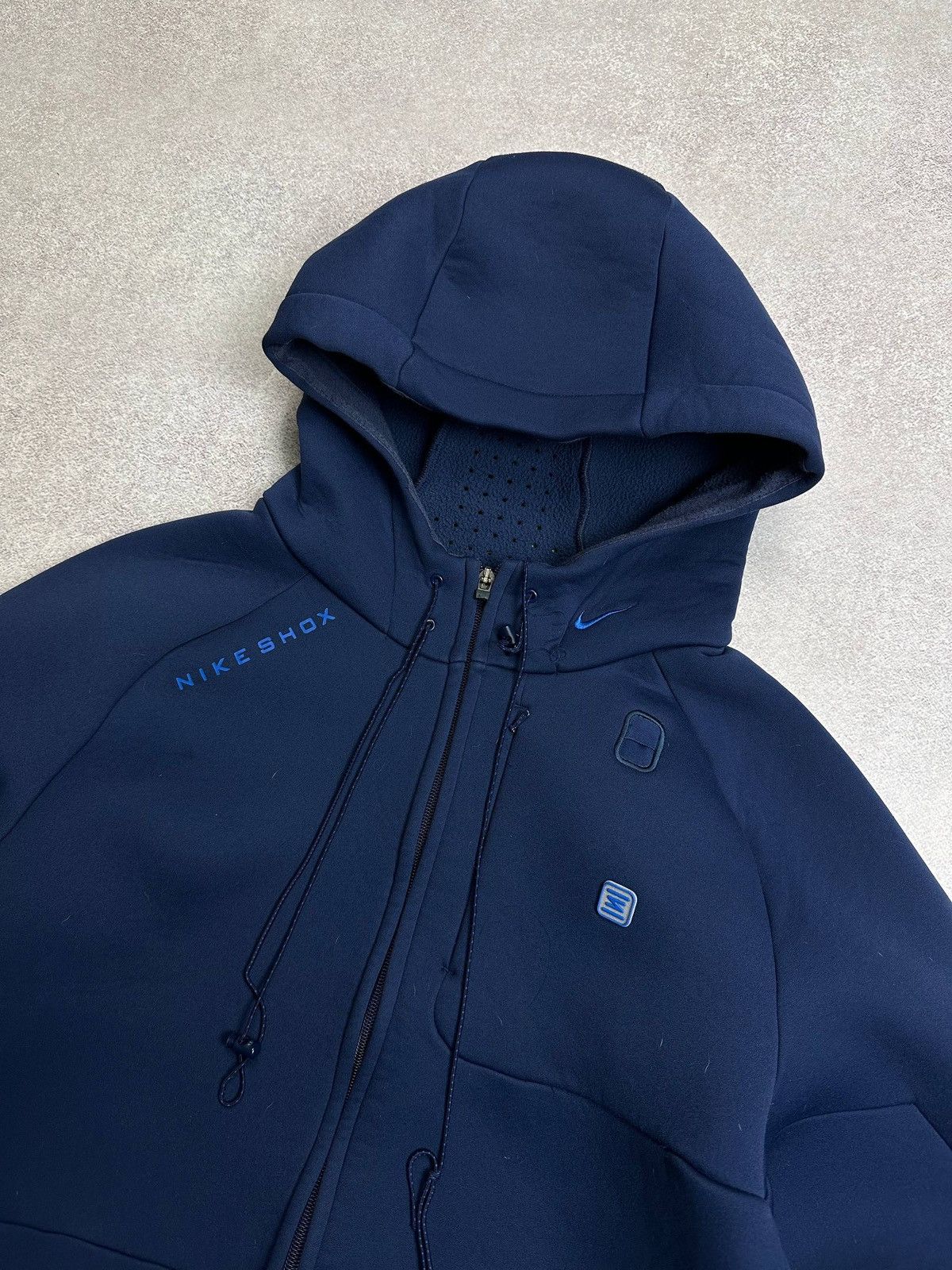 Nike × Supreme Vintage 00s Nike Shox TN Skepta Style Ninja Hood Zip Jacket Size US XL / EU 56 / 4 - 3 Thumbnail