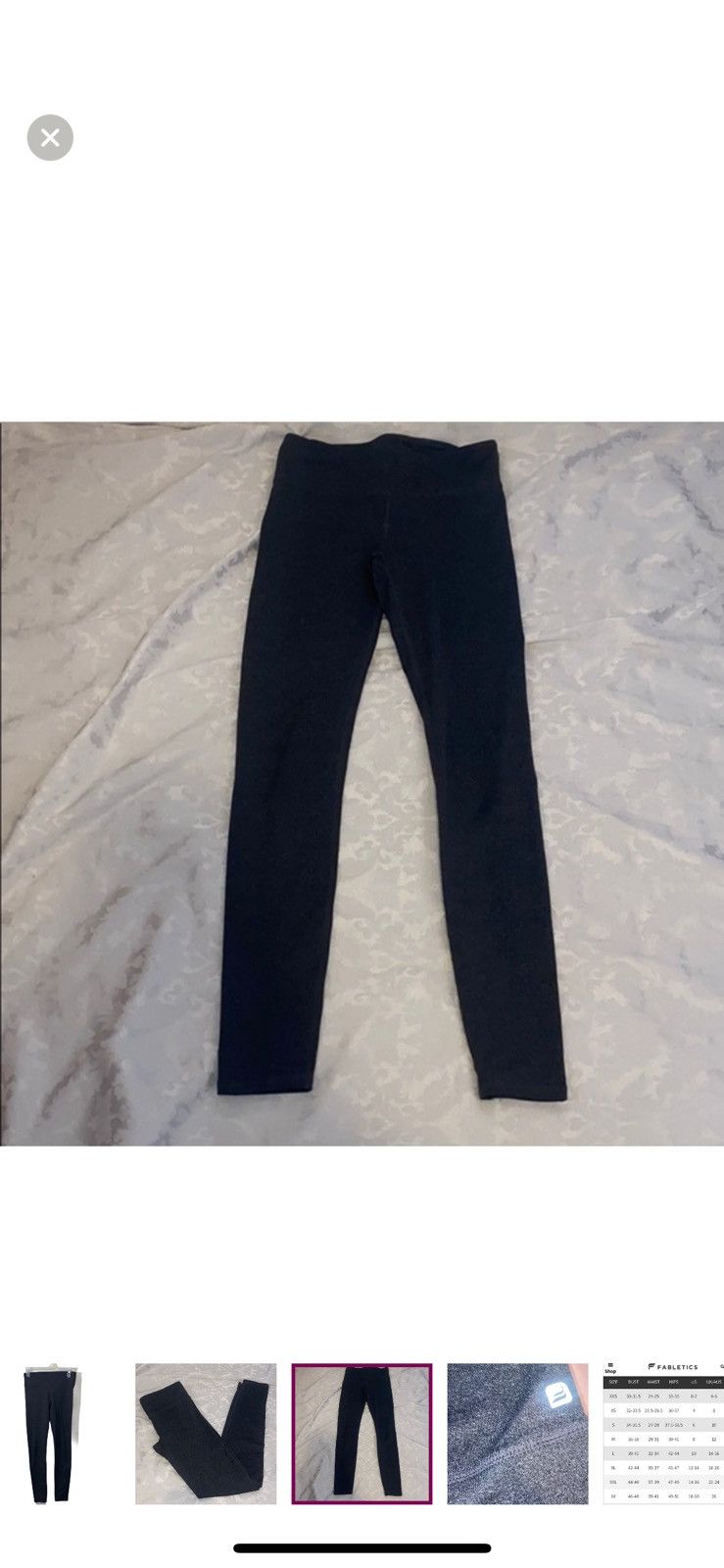 Fabletics Fabletics full length grey leggings Size 26" / US 2 / IT 38 - 5 Thumbnail