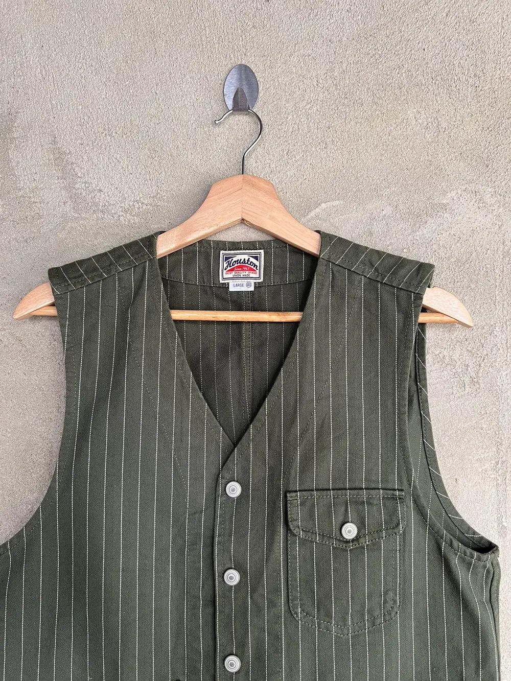 Japanese Brand Japanese Brand Houston Union Made Workers Vest Size US L / EU 52-54 / 3 - 4 Thumbnail