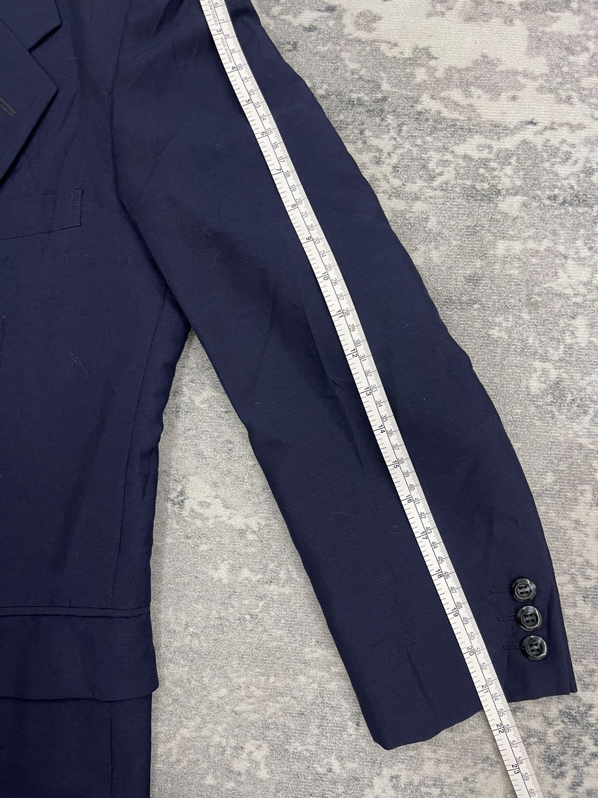 Balenciaga BALENCIAGA PARIS Navy Blazer s9 Size US S / EU 44-46 / 1 - 11 Thumbnail