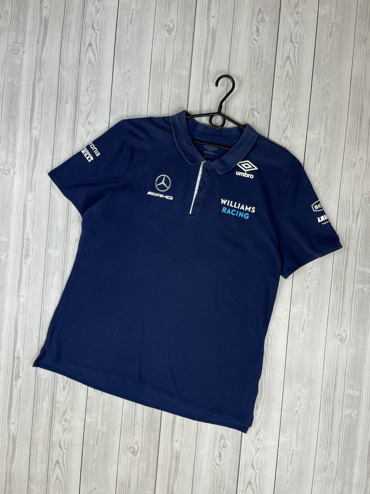 Umbro Vintage Umbro mercedes Williams racing size L-XL Size US L / EU 52-54 / 3 - 1 Thumbnail