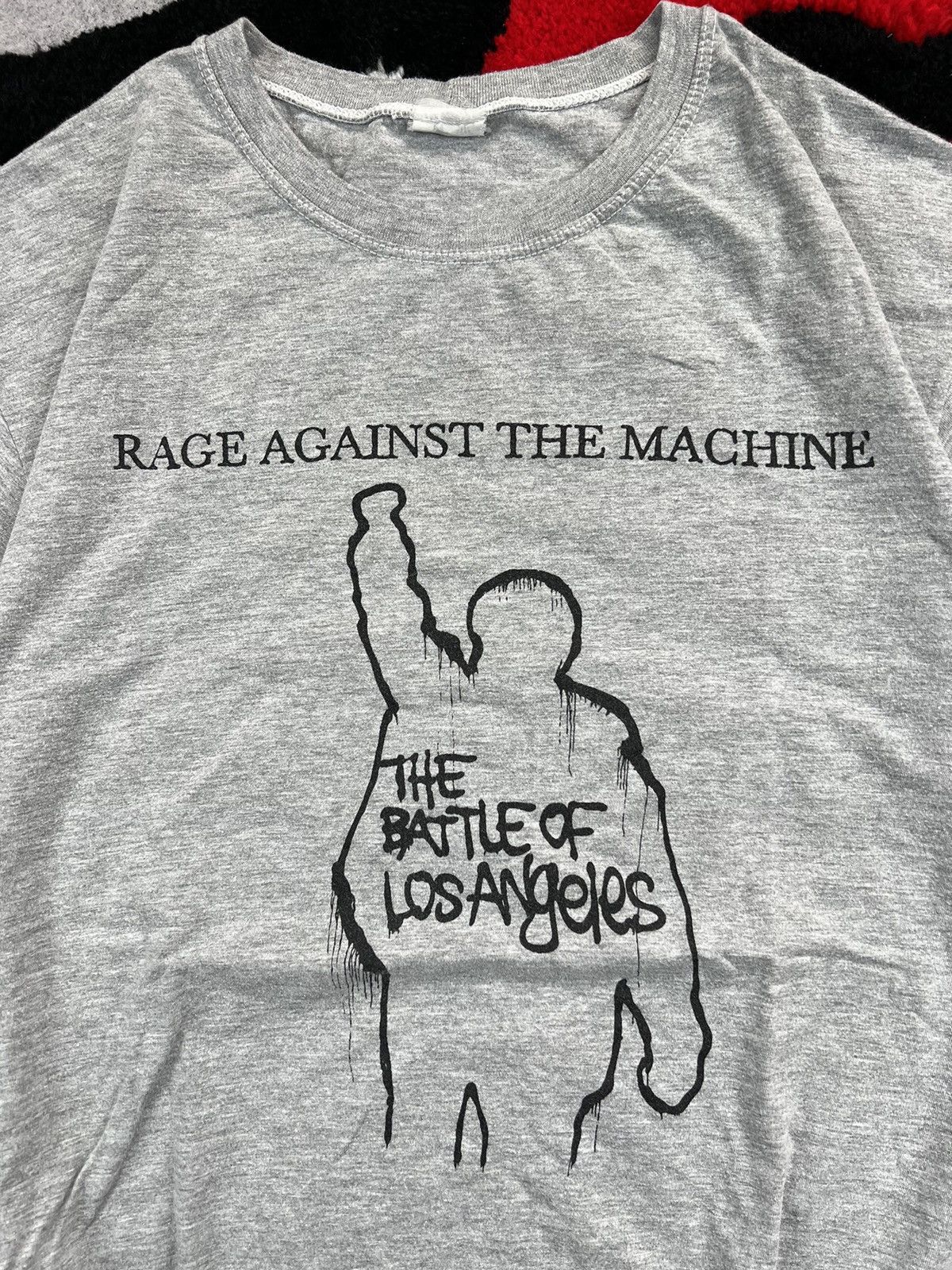 Band Tees Rage Against The Machine Battle Of LA Vintage Y2K Tee Shirt Size US M / EU 48-50 / 2 - 5 Thumbnail