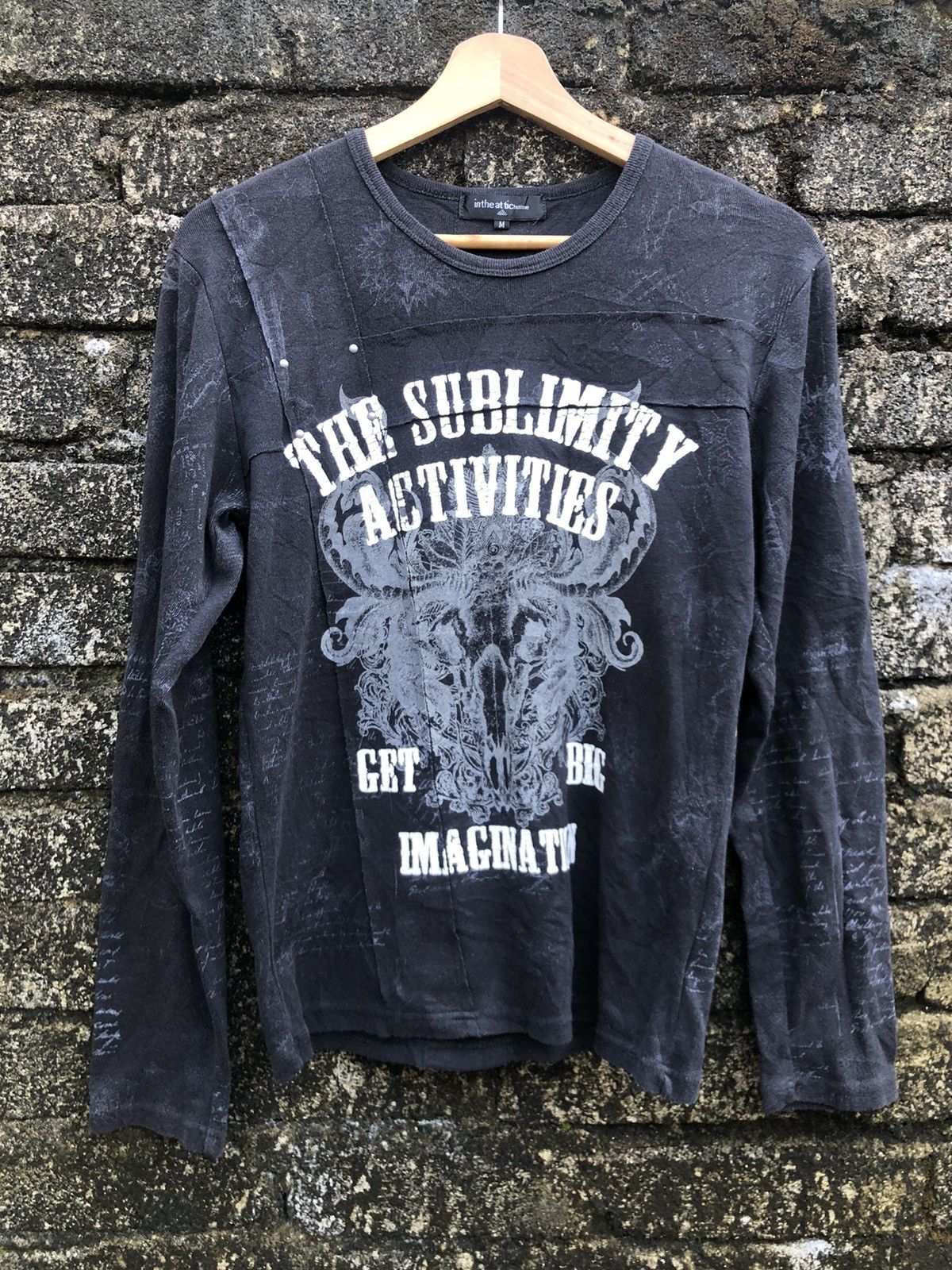 If Six Was Nine × In The Attic × Japanese Brand In The Attic Homme LongSleeve Tee Bondage Punk Style Size US S / EU 44-46 / 1 - 1 Thumbnail