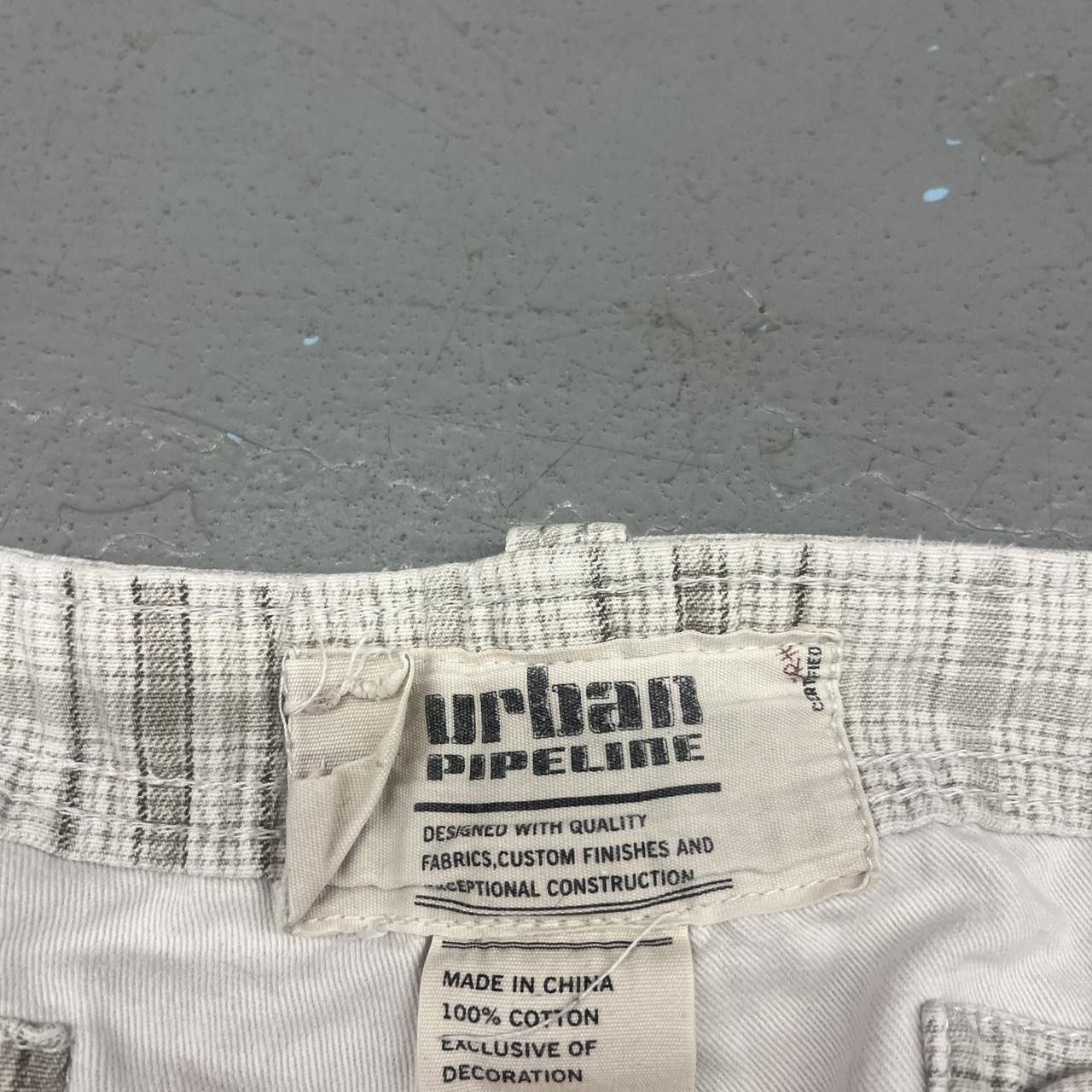 Urban Pipeline VTG Y2K Urban Pipeline Plaid Baggy Cargo Skater Shorts Size US 38 / EU 54 - 4 Thumbnail