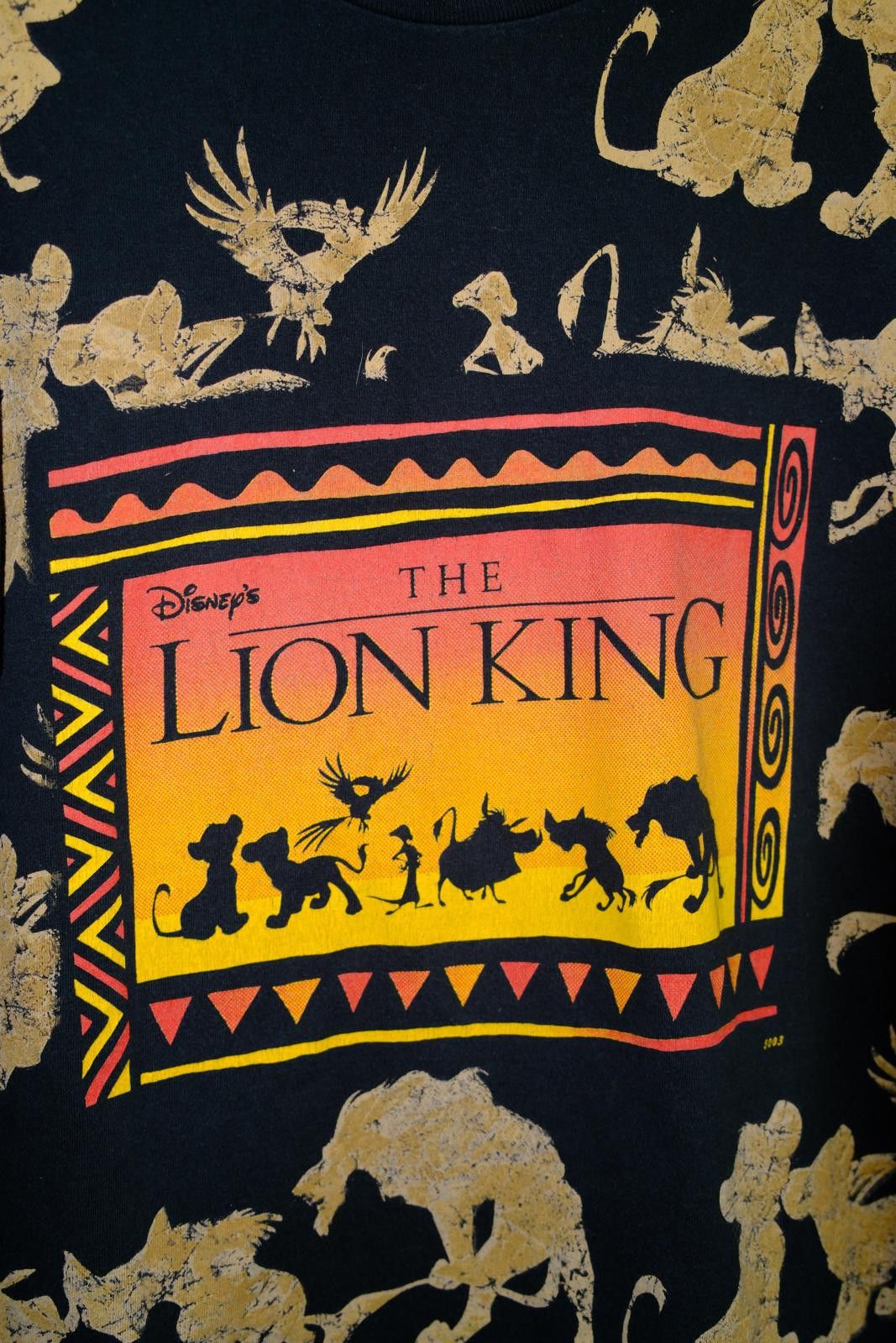 Fruit Of The Loom 90's Fruit of The Loom Disney The Lion King T-Shirt Size XL / US 12-14 / IT 48-50 - 3 Thumbnail