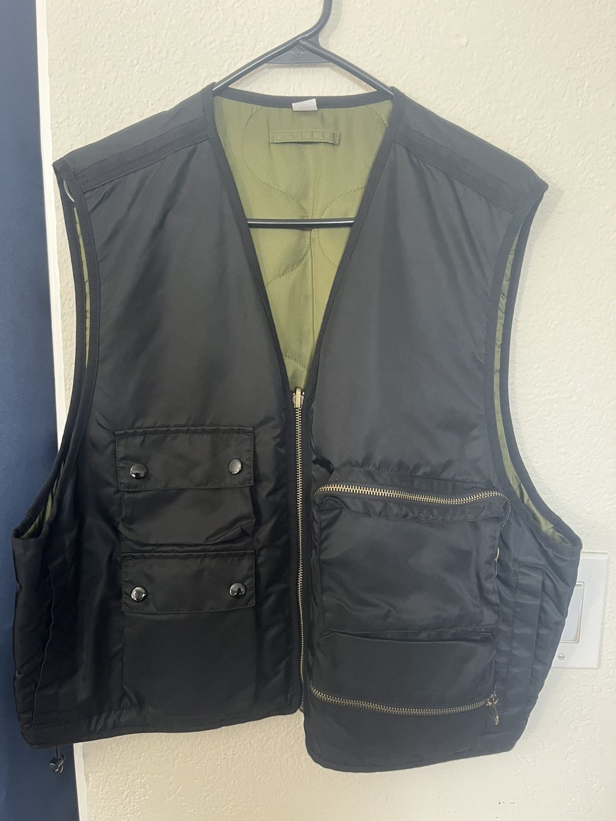 Supreme Supreme Black Vest Reversible Small Jacket Alpha Industries Size US S / EU 44-46 / 1 - 1 Thumbnail
