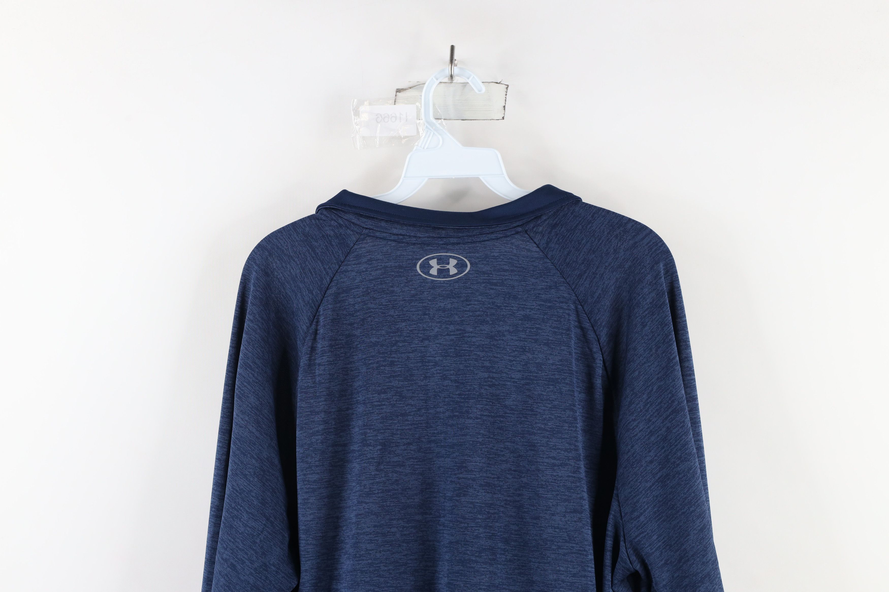 Under Armour × Vintage New Under Armour Half Zip Pullover Jacket Top Navy Blue Size US XL / EU 56 / 4 - 11 Thumbnail