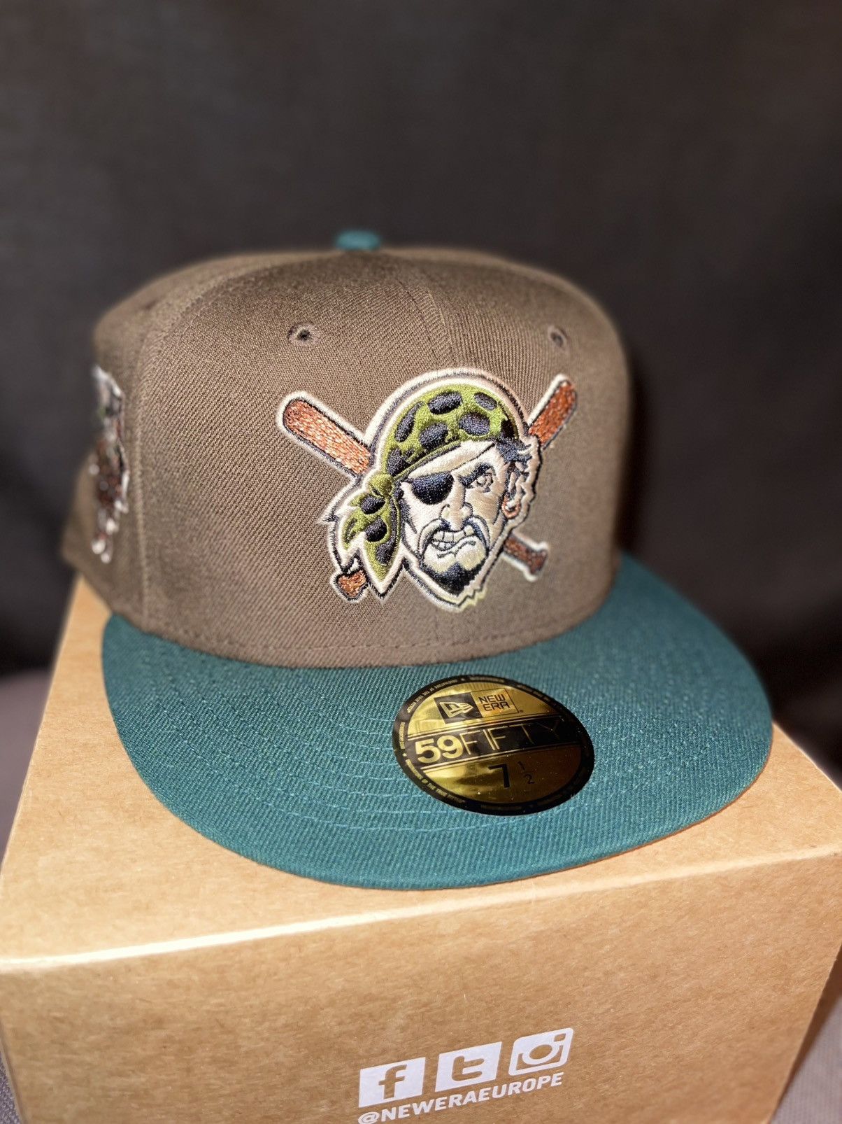 New Era New Era Pittsburgh Pirates Brand New 71/2 Beef N Broccoli OG Size ONE SIZE - 1 Thumbnail