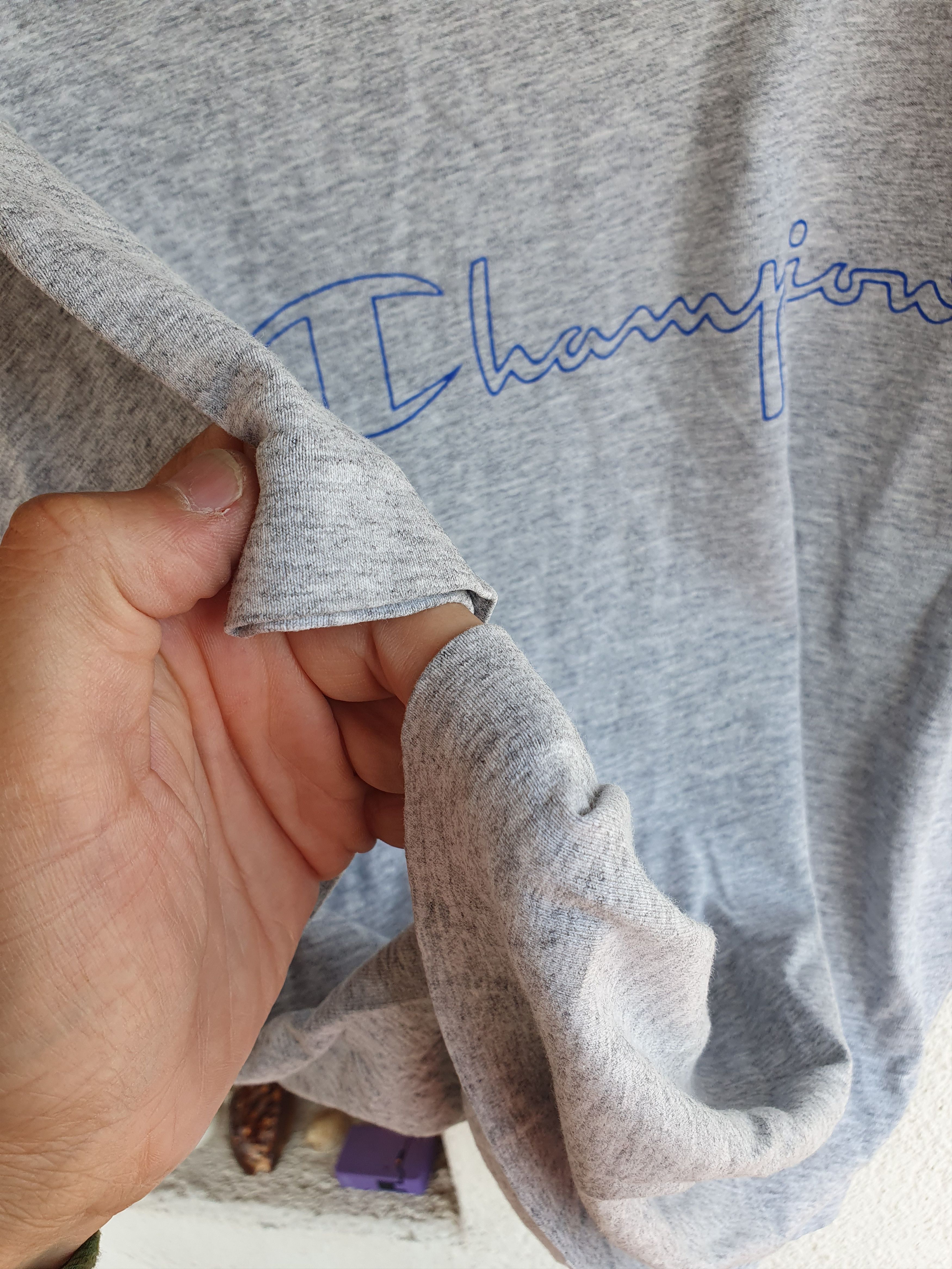 Champion Champion Made in Italy Vtg single stitch t-shirt sz L? Size US M / EU 48-50 / 2 - 5 Thumbnail