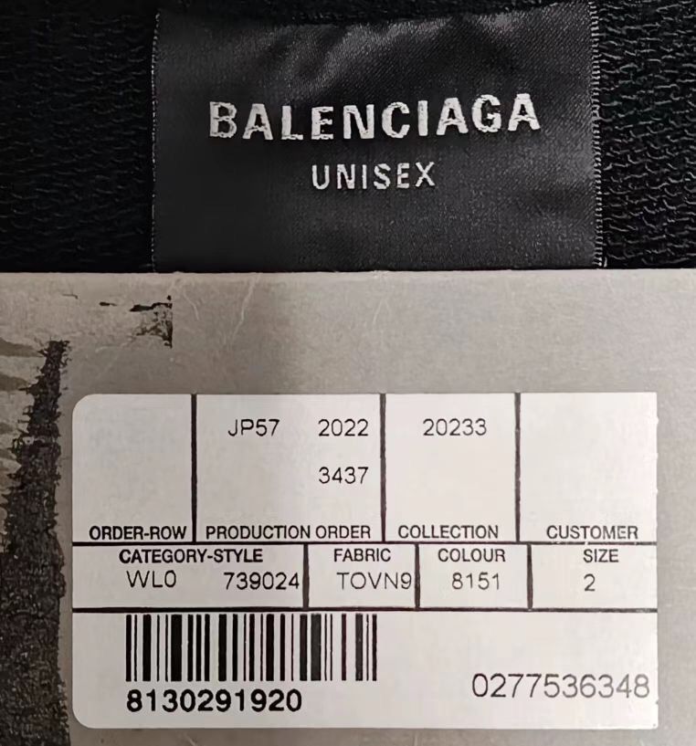 Balenciaga Balenciaga 23fw Corrupt Website Embroidered Wa2412-Nextarrow Size US M / EU 48-50 / 2 - 4 Thumbnail