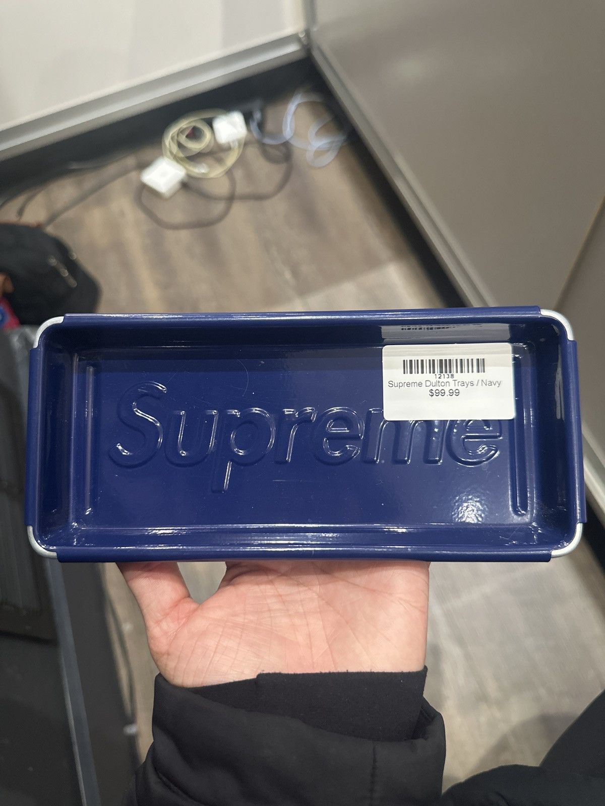 Supreme Supreme Dulton Tray Navy Size ONE SIZE - 1 Thumbnail