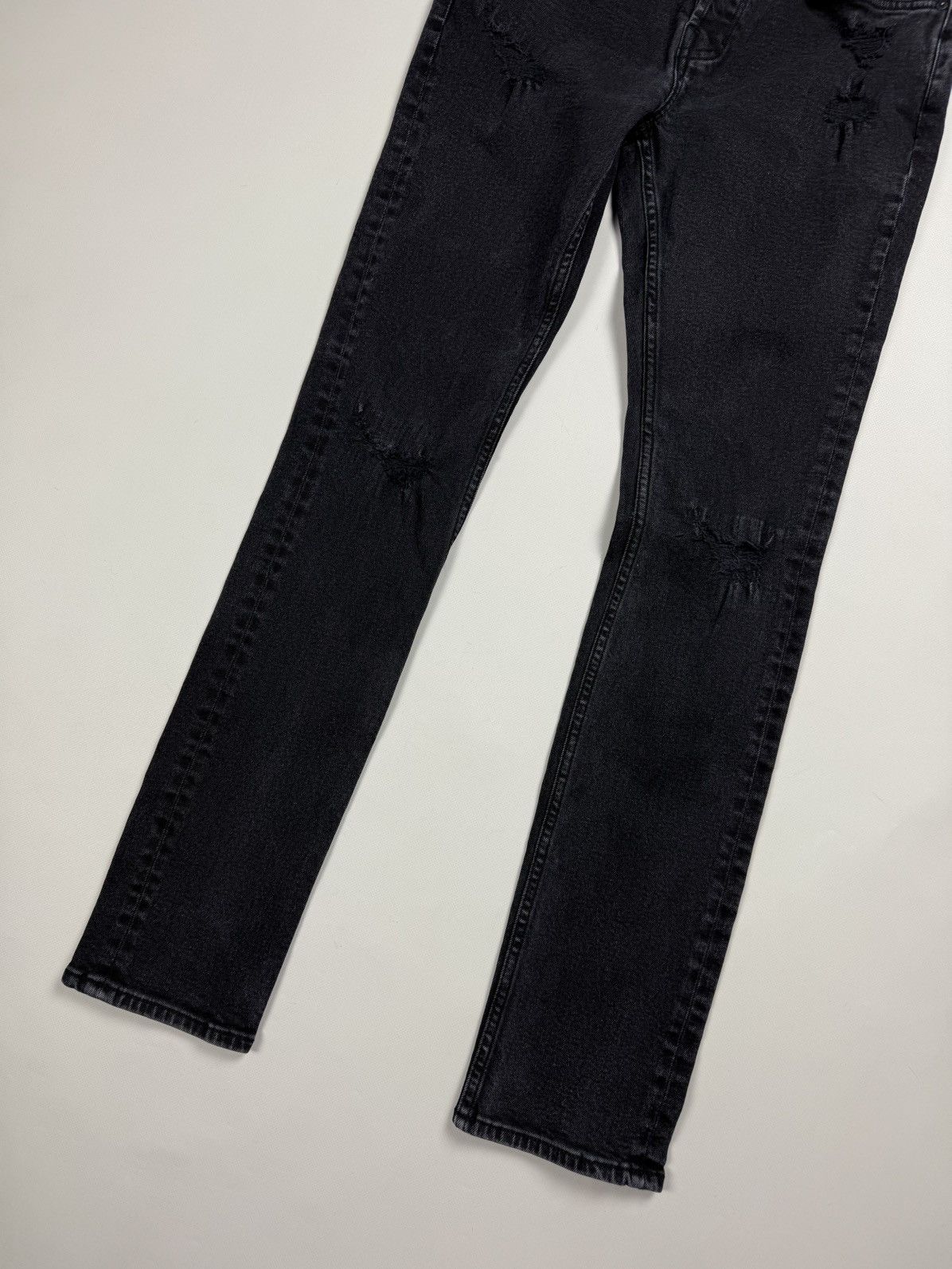 Allsaints × Japanese Brand Allsaints Cigarette Damaged Distressed Denim Skinny Jeans Size US 30 / EU 46 - 5 Thumbnail