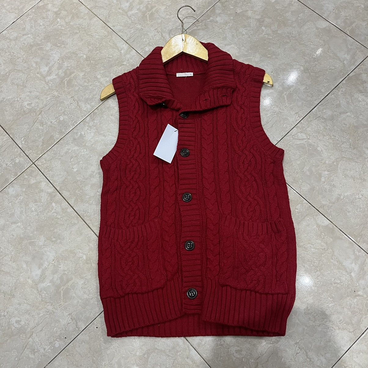 GU × Japanese Brand Vintage 80s GU Knitwear Size M / US 6-8 / IT 42-44 - 1 Thumbnail