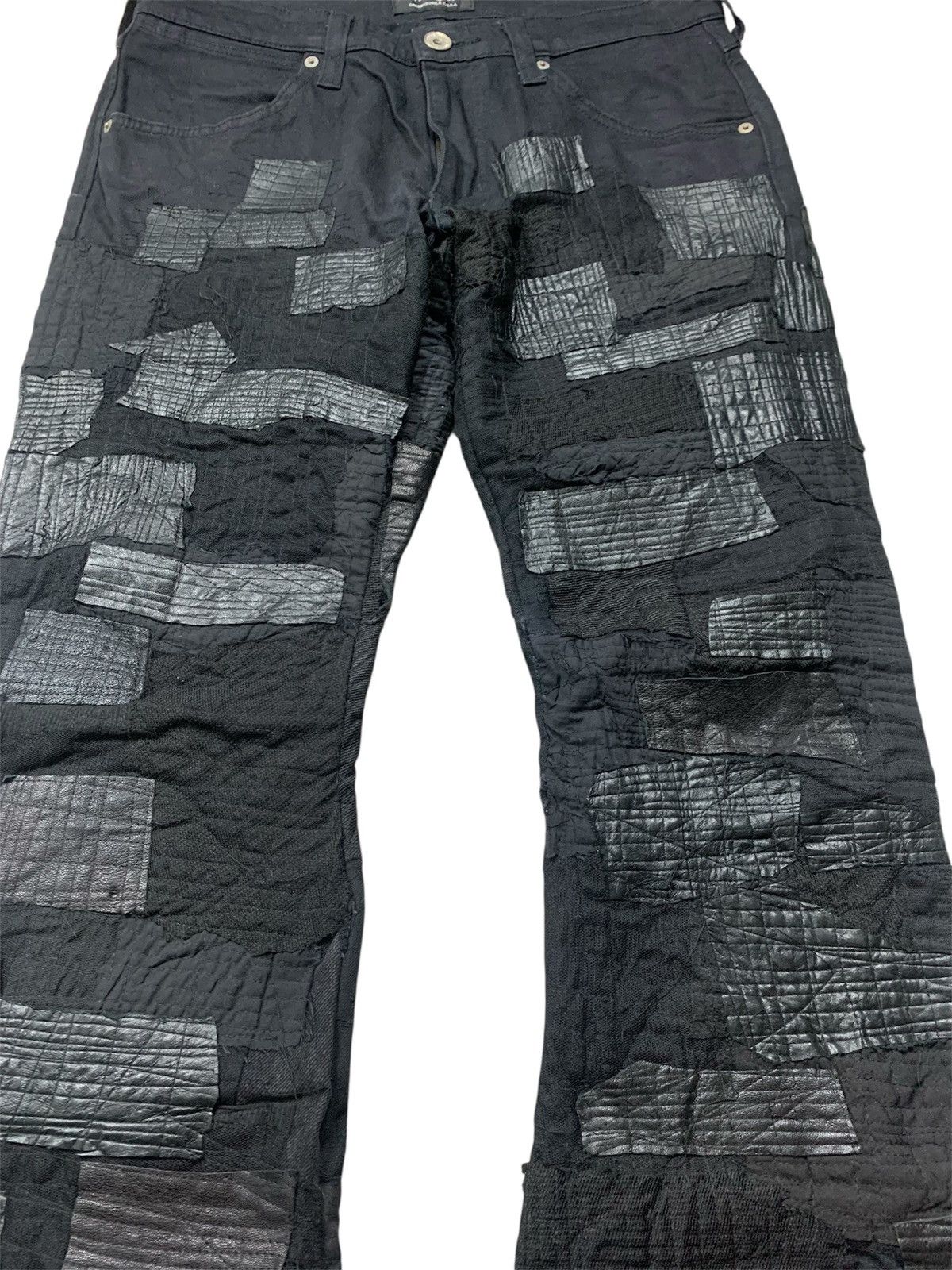 Wrangler Wrangler Flare Distressed pacth work denim Size US 32 / EU 48 - 3 Thumbnail