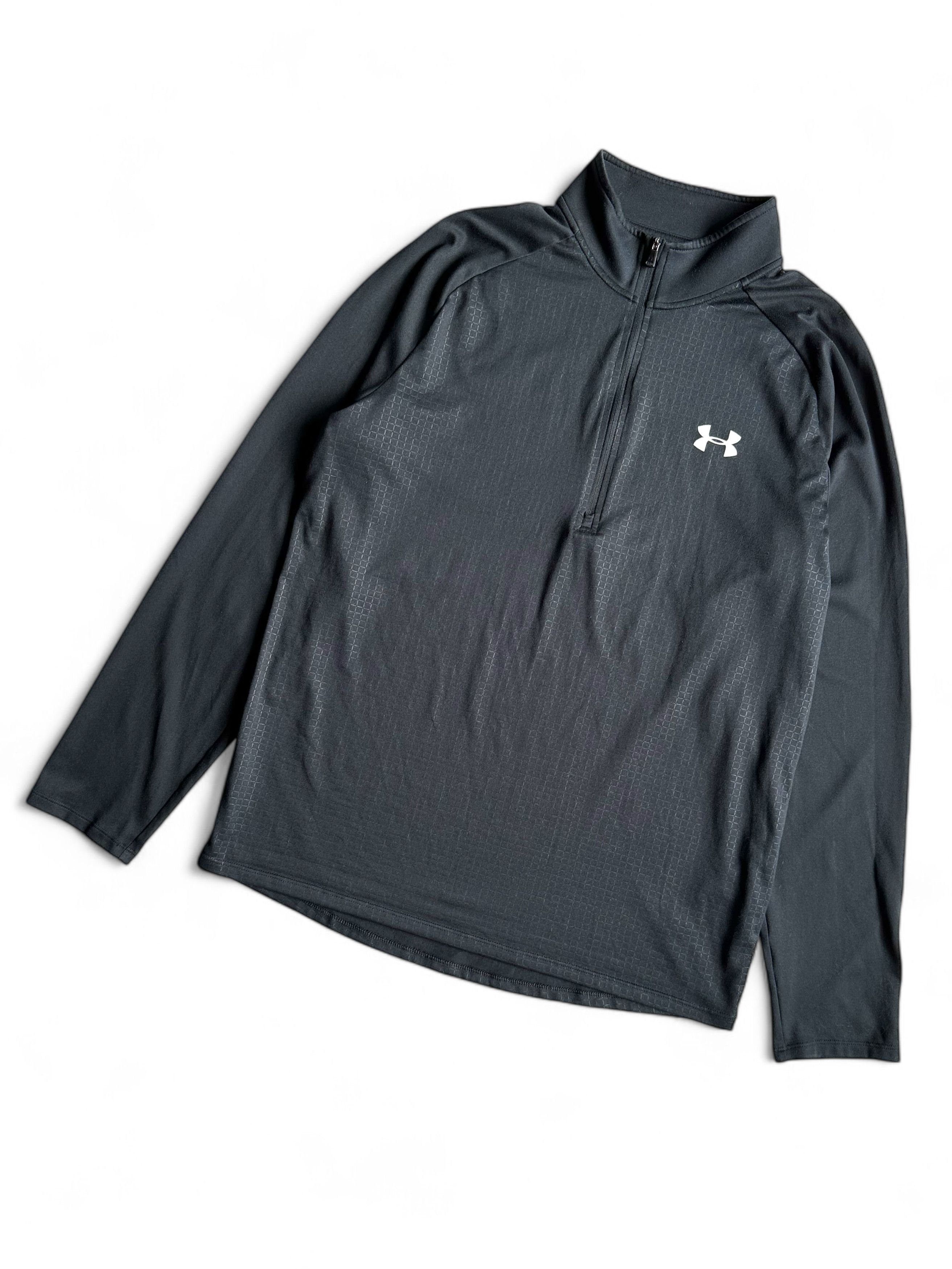 Under Armour Under Armour Heatgear Quarter Zip Long Sleeve Shirt (L) Size US L / EU 52-54 / 3 - 2 Thumbnail