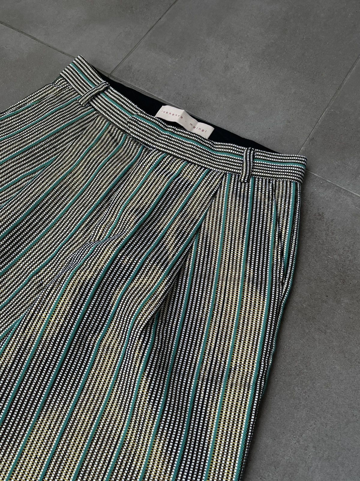 Other !DS! SS22 Lukhanyo Mdingi Cabes Transfuse Casual Pants Size US 30 / EU 46 - 9 Thumbnail