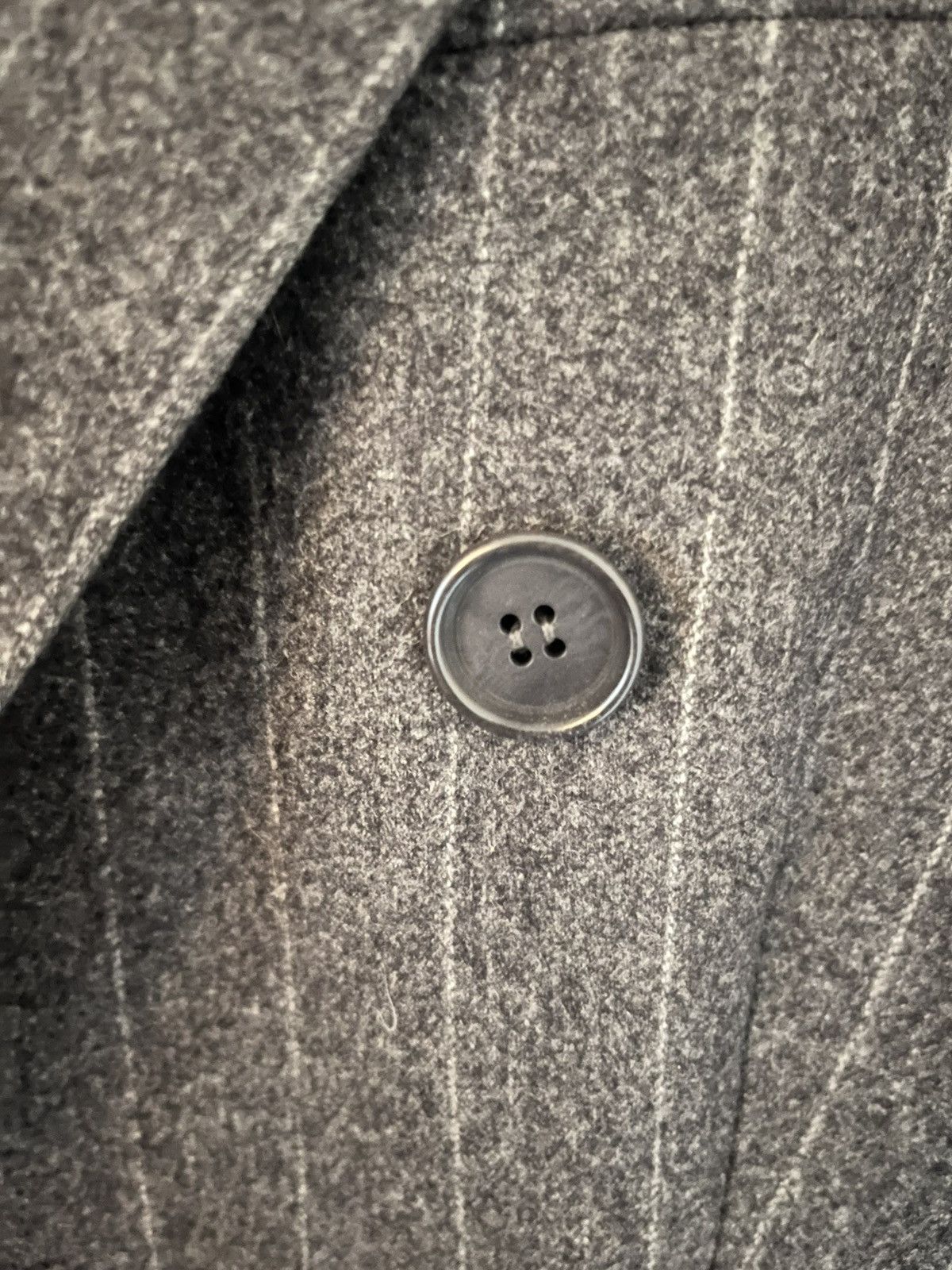 Kiton Kiton Double breasted wool grey blazer Size 36R - 3 Thumbnail