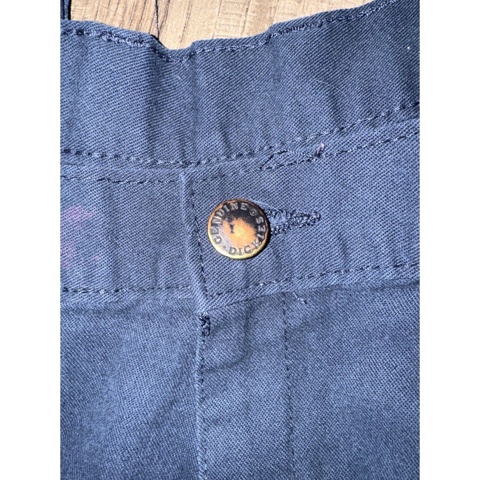 Dickies Dickies Genuine Cargo Chino Pants Navy Blue Distressed 34x30 Size US 34 / EU 50 - 5 Thumbnail