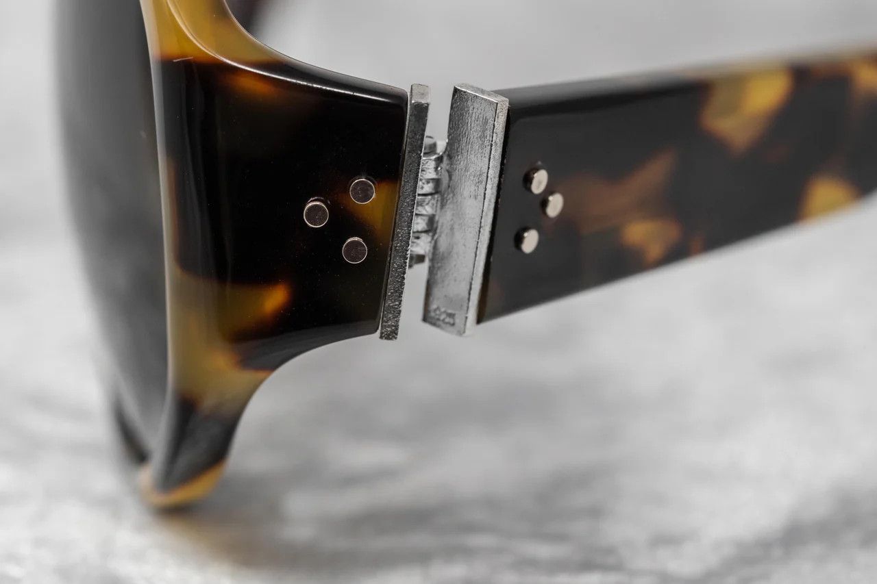 Ann Demeulemeester Ann Demeulemeester Sunglasses Oversized Tortoise and Grey Size ONE SIZE - 11 Thumbnail