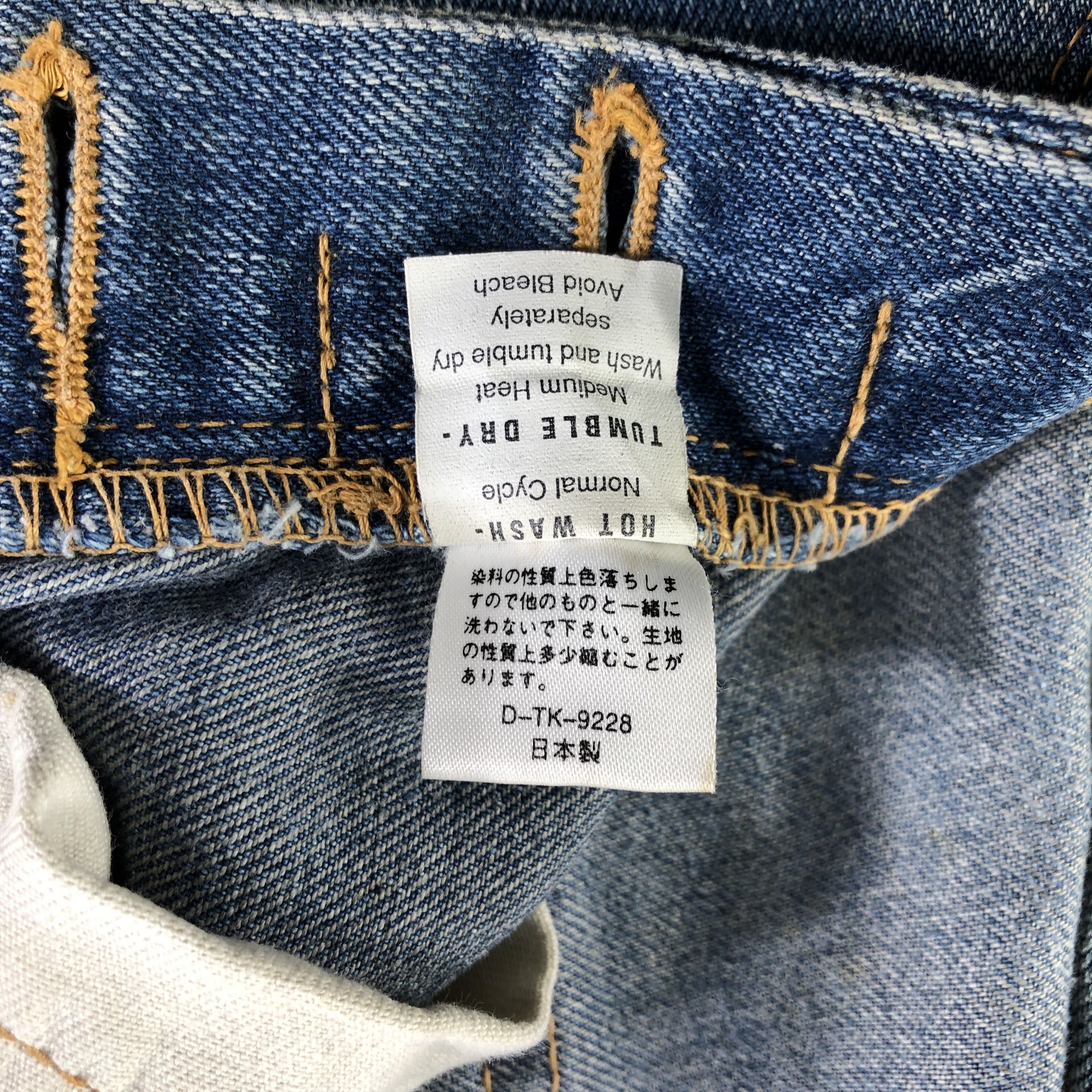 Lee Vintage Blue Wash Lee Jeans-J2961 Size US 32 / EU 48 - 11 Thumbnail
