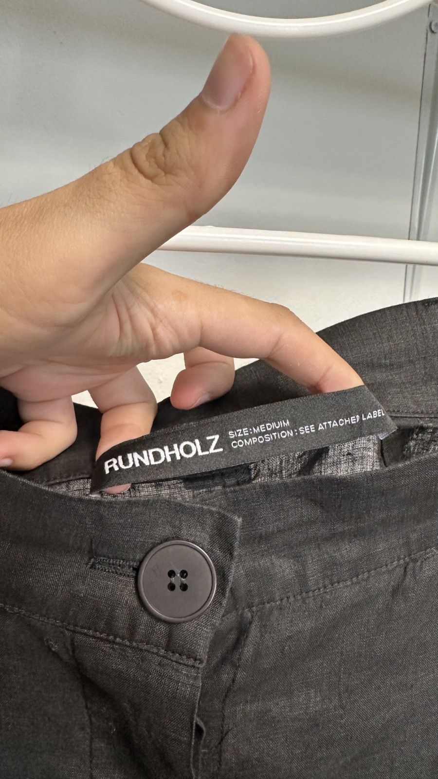 Rundholz Rundholz Black Label Black Linen Skirt Culottes Size M Size 26" / US 2 / IT 38 - 7 Thumbnail