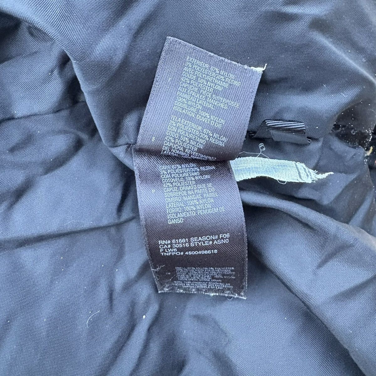 The North Face The North Face Vintage 550 Extreme Gear Down Jacket Size US L / EU 52-54 / 3 - 13 Thumbnail