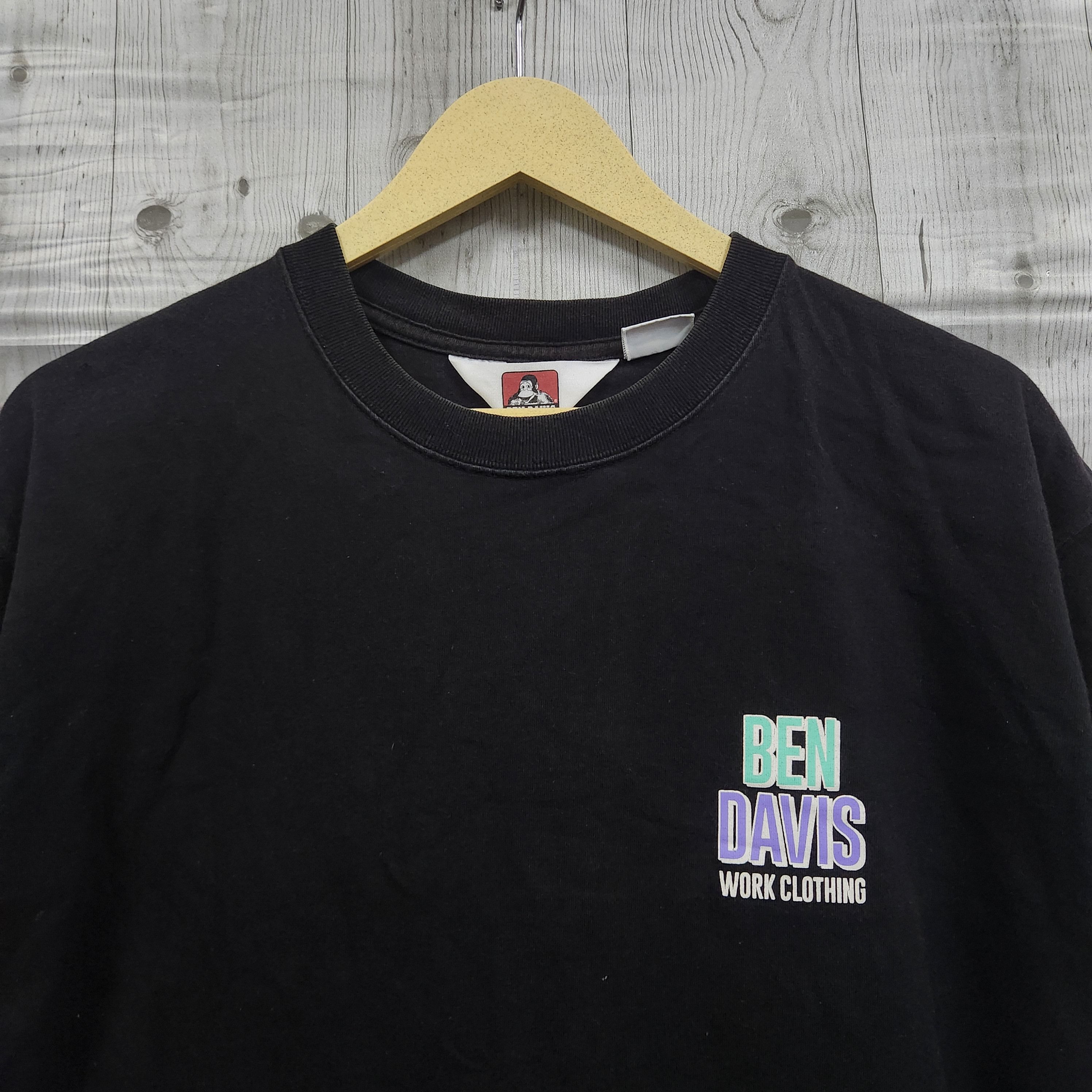 Ben Davis Vintage Y2K Ben Davies Big Logo TShirt Size US L / EU 52-54 / 3 - 11 Thumbnail