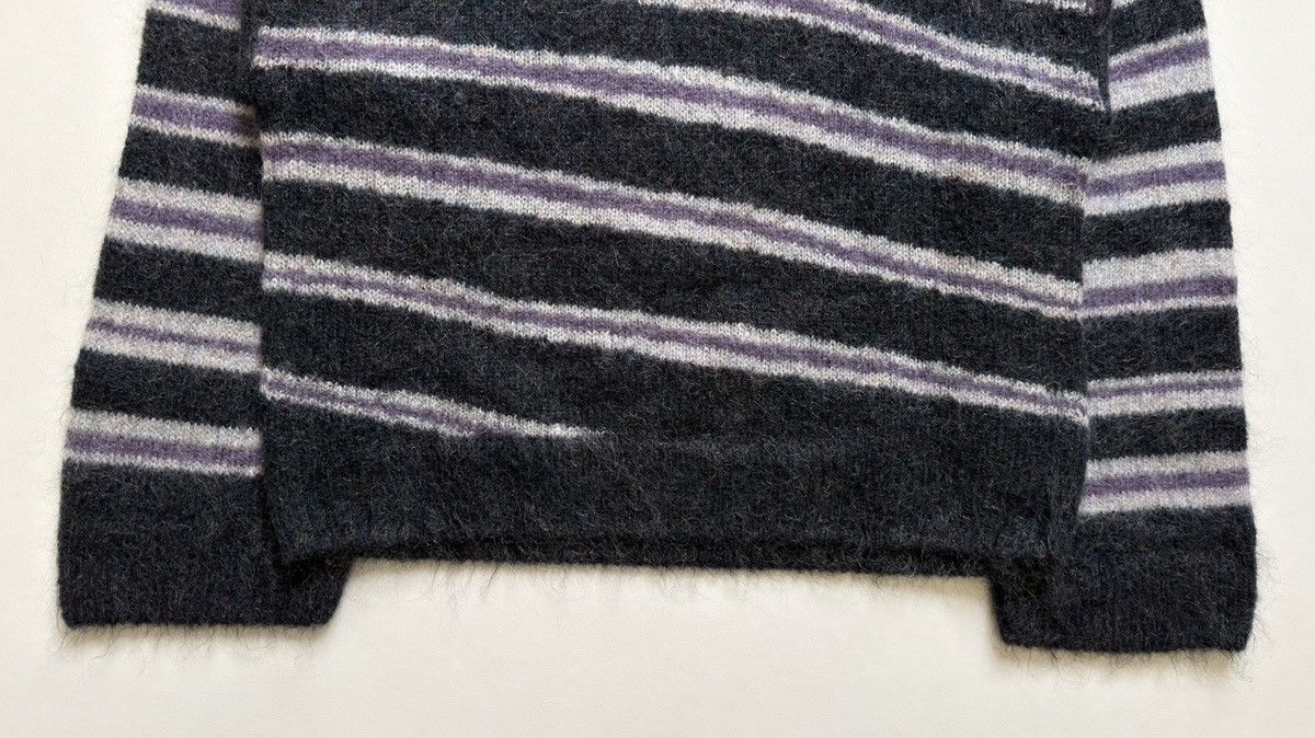 Acne Studios Striped Oversized Mohair Sweater Size US M / EU 48-50 / 2 - 8 Thumbnail