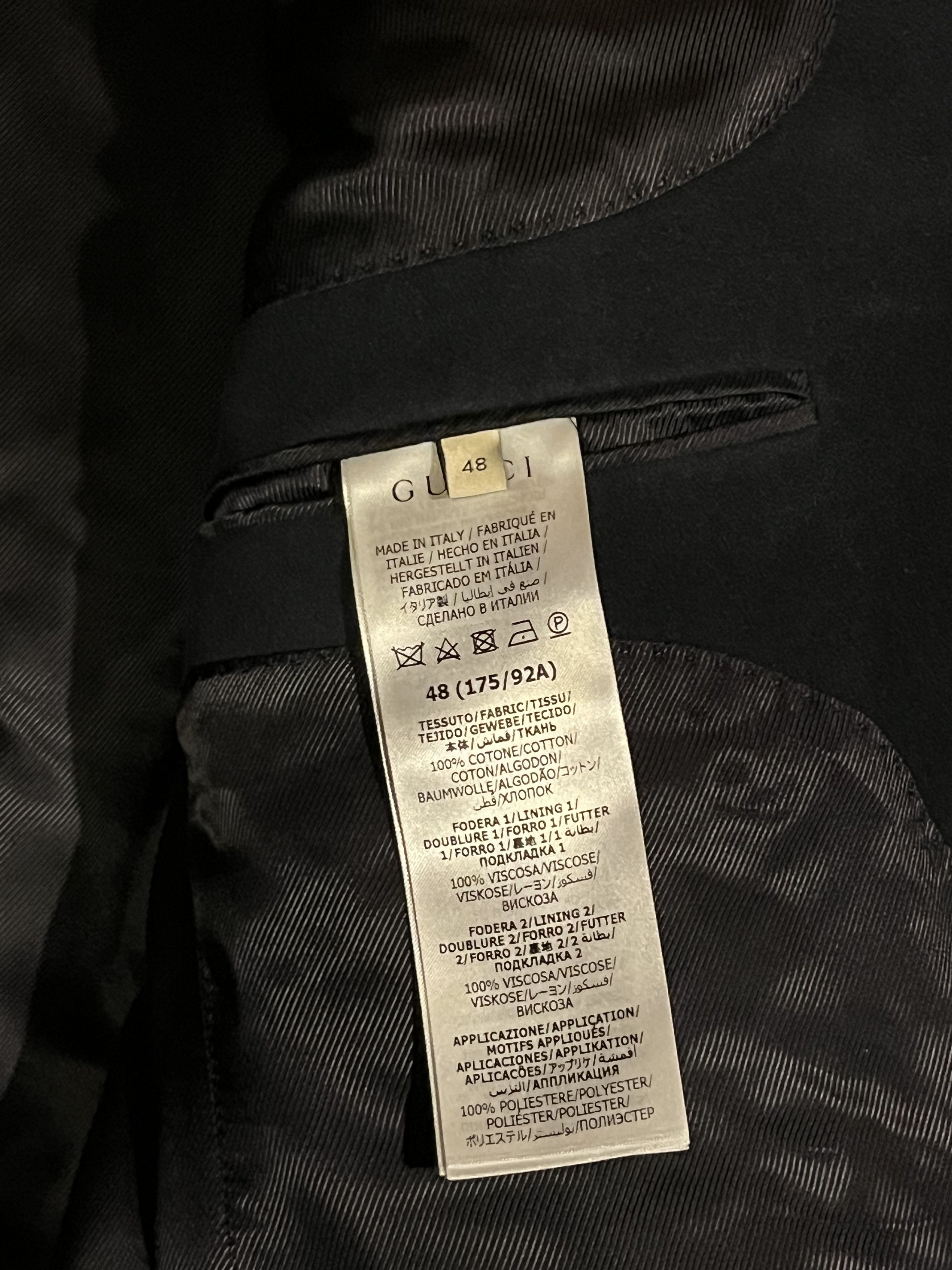 Gucci GUCCI 2024 blue overcoat IT 48/US 38 Size US M / EU 48-50 / 2 - 3 Thumbnail