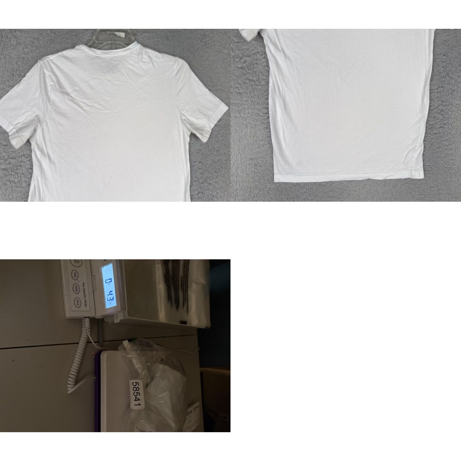 Tommy Hilfiger Tommy Hilfiger Shirt Mens Small White Crew Neck Short Sleeve Logo Tagless Cotton Size US S / EU 44-46 / 1 - 9 Thumbnail