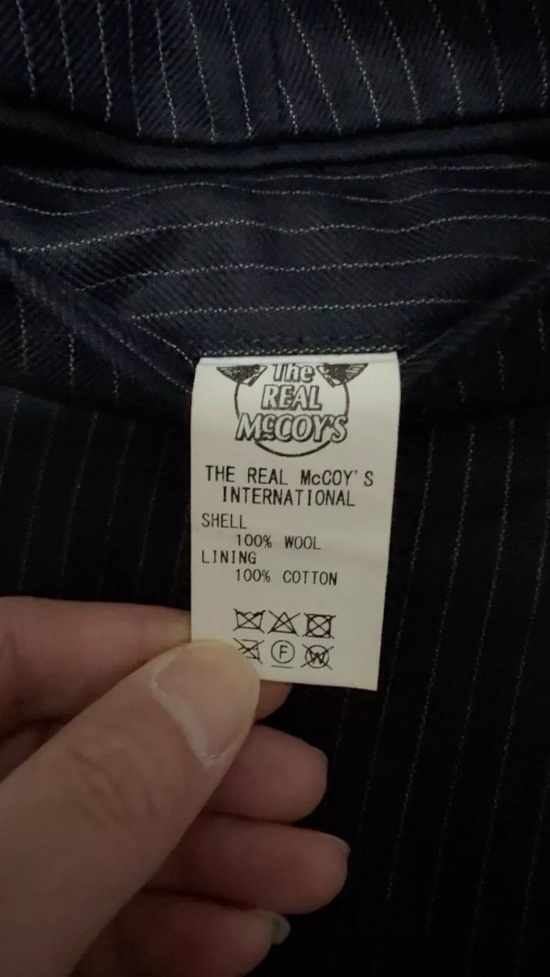 The Real McCoy's The Real McCoys Double Diamond 100% Wool Trousers Size US 32 / EU 48 - 7 Thumbnail