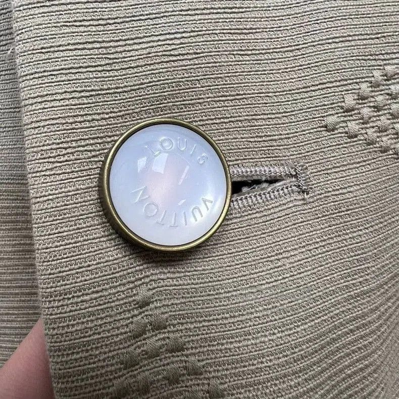 Louis Vuitton Louis Vuitton Monogram Pearl Button Jacket. Size US L / EU 52-54 / 3 - 6 Thumbnail