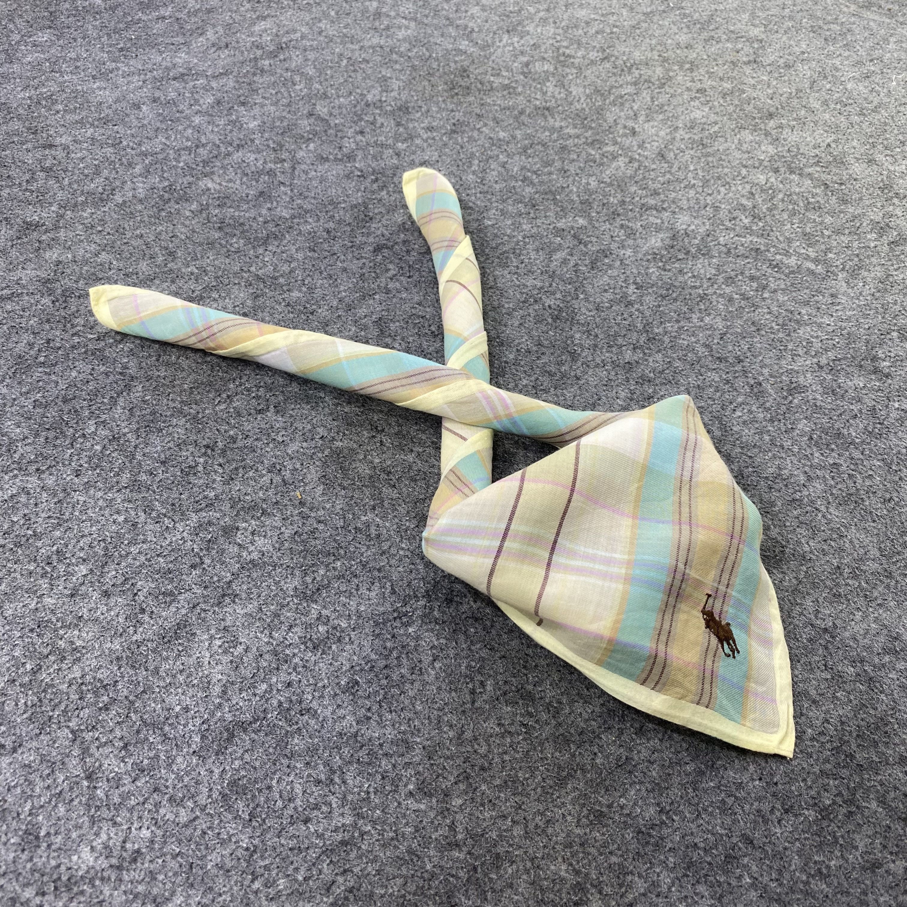 Polo Ralph Lauren Polo Ralph Lauren Handkerchief / Bandana / Neckerchief-B2192 Size ONE SIZE - 1 Thumbnail