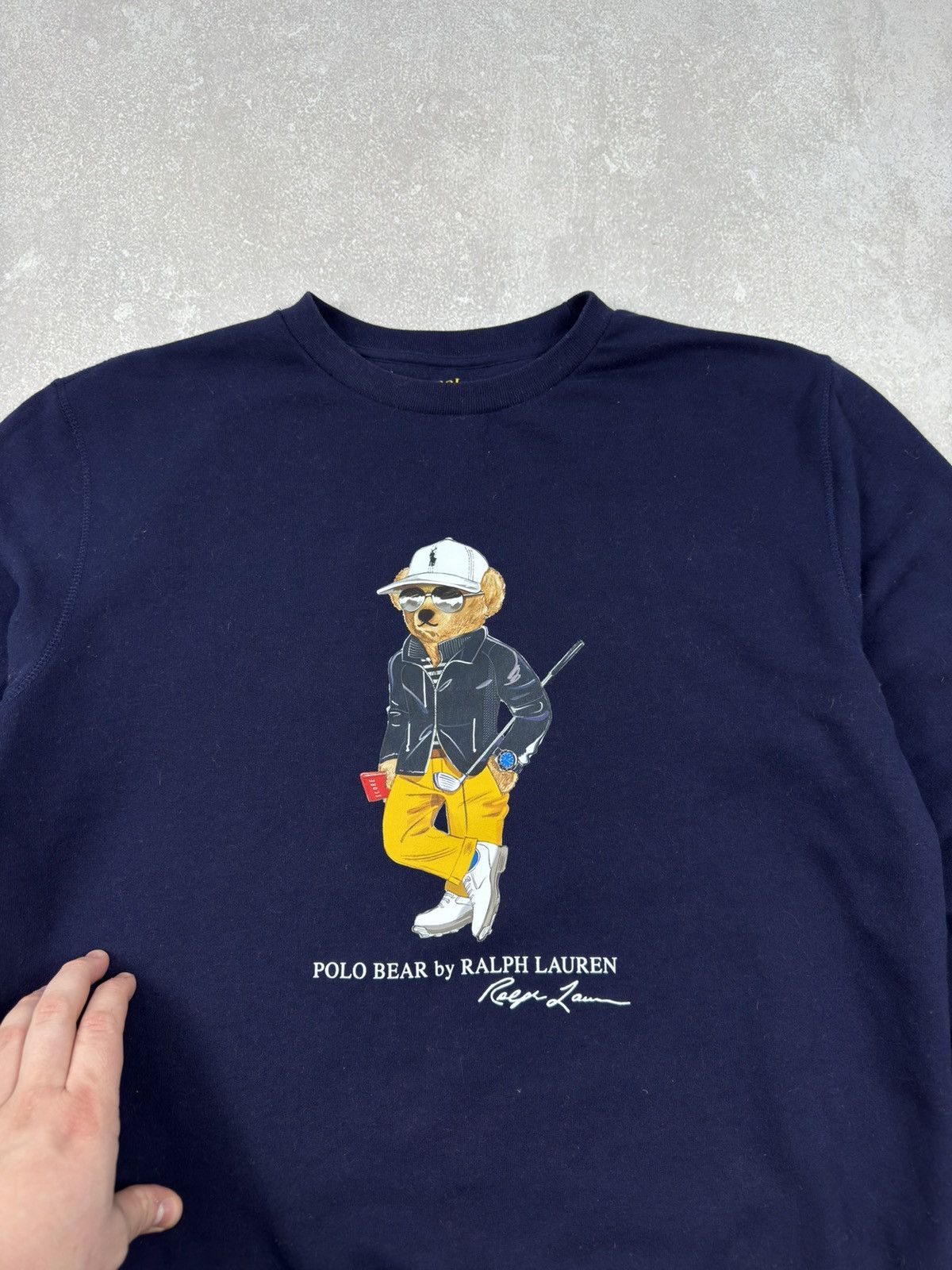 Polo Ralph Lauren Polo Ralph Lauren Stadium Bear Golf Performance Sweatshirt Size US M / EU 48-50 / 2 - 4 Thumbnail