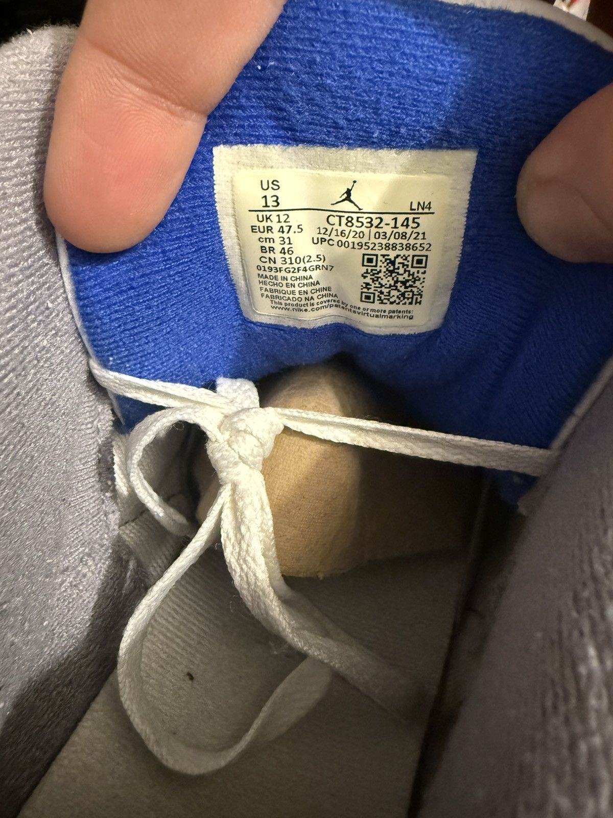 Jordan Brand Jordan retro 3 racer blue sz 13 Size US 13 / EU 46 - 6 Thumbnail