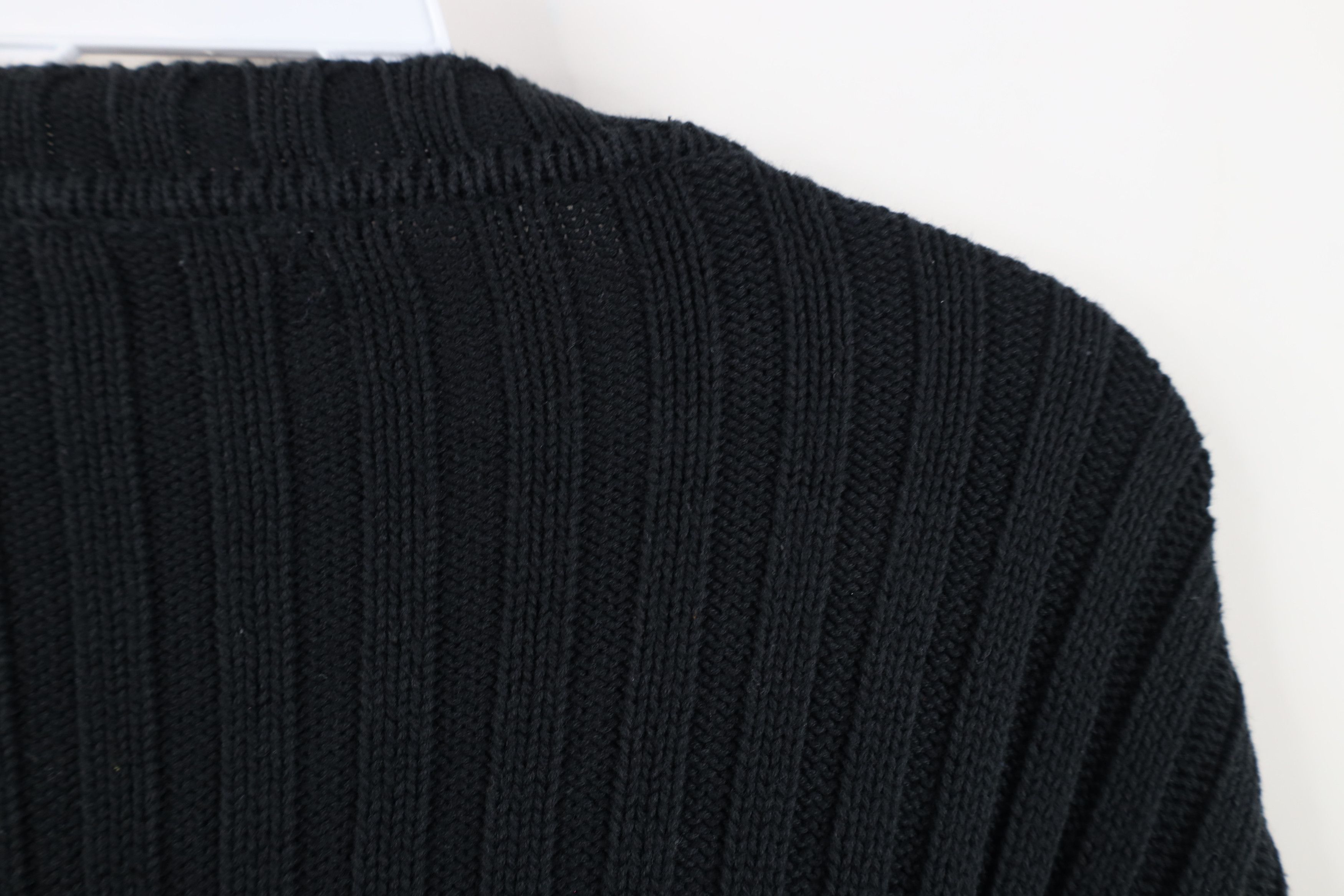 Vintage Vintage 90s Streetewear Heavyweight Ribbed Knit Sweater Size US XL / EU 56 / 4 - 11 Thumbnail