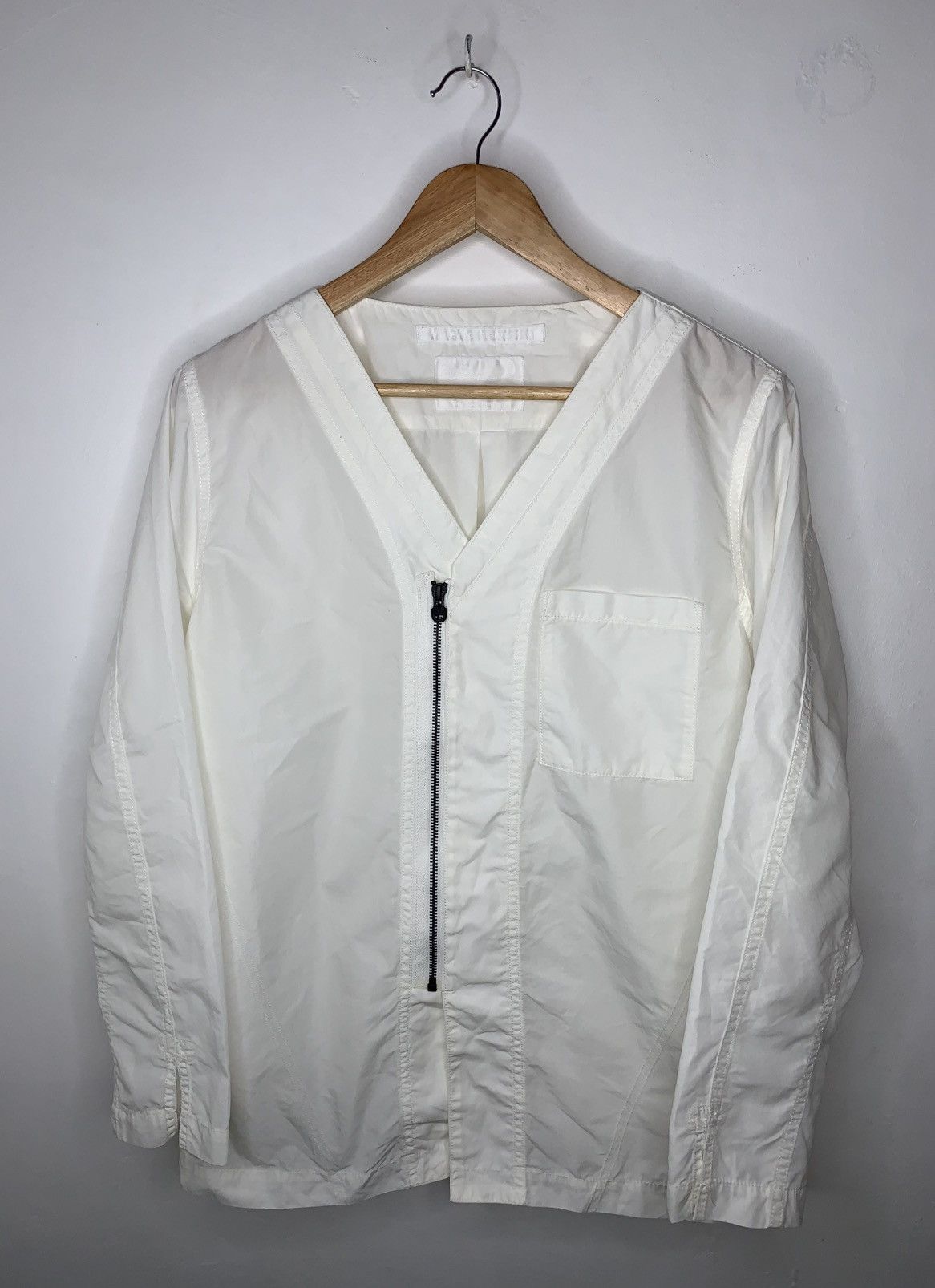 White Mountaineering White Mountaineering Zip Up Shirt Size US XS / EU 42 / 0 - 1 Thumbnail