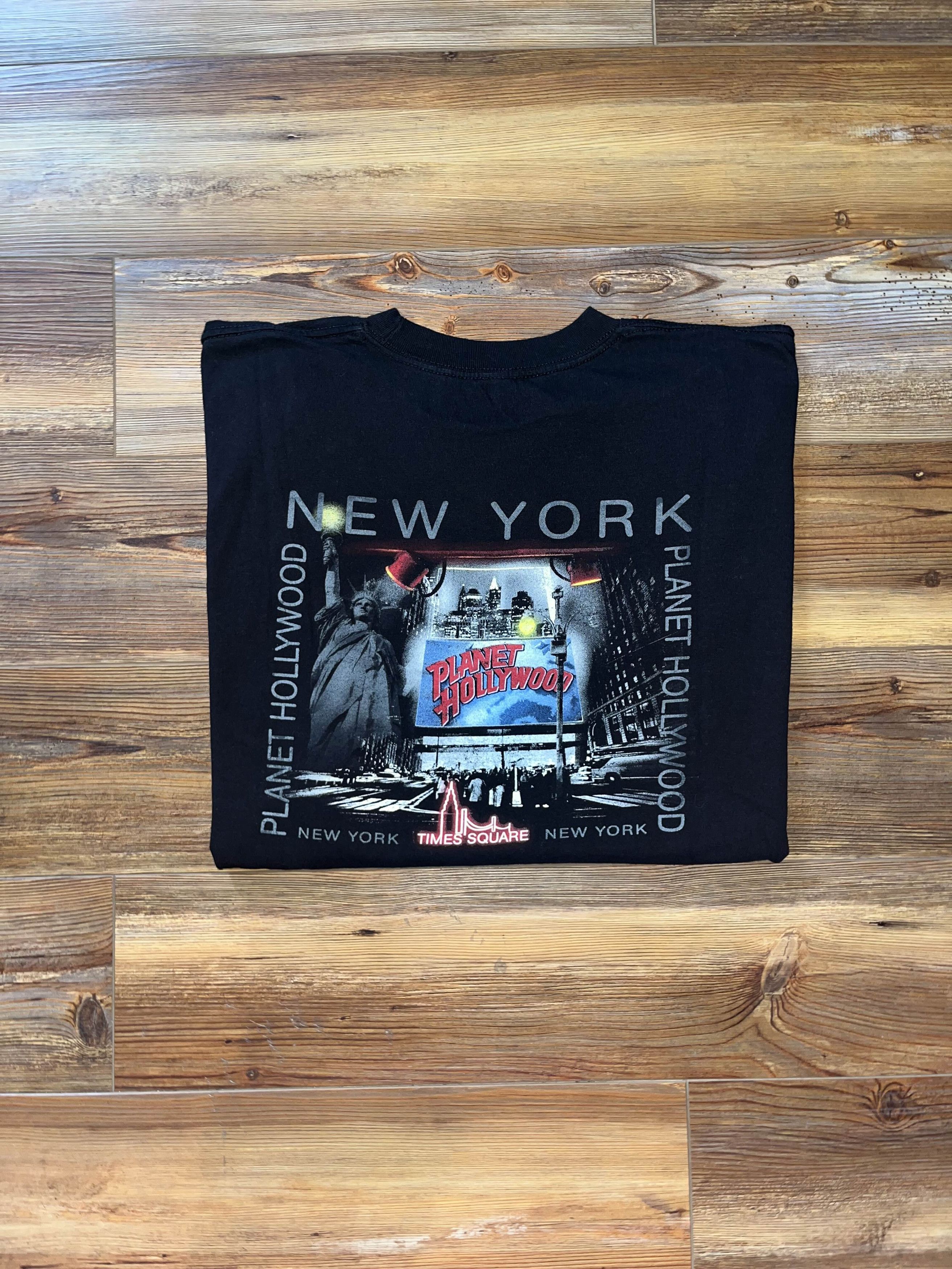 Planet Hollywood Y2K Planet Hollywood New York Times Square Shirt Size US XL / EU 56 / 4 - 1 Thumbnail