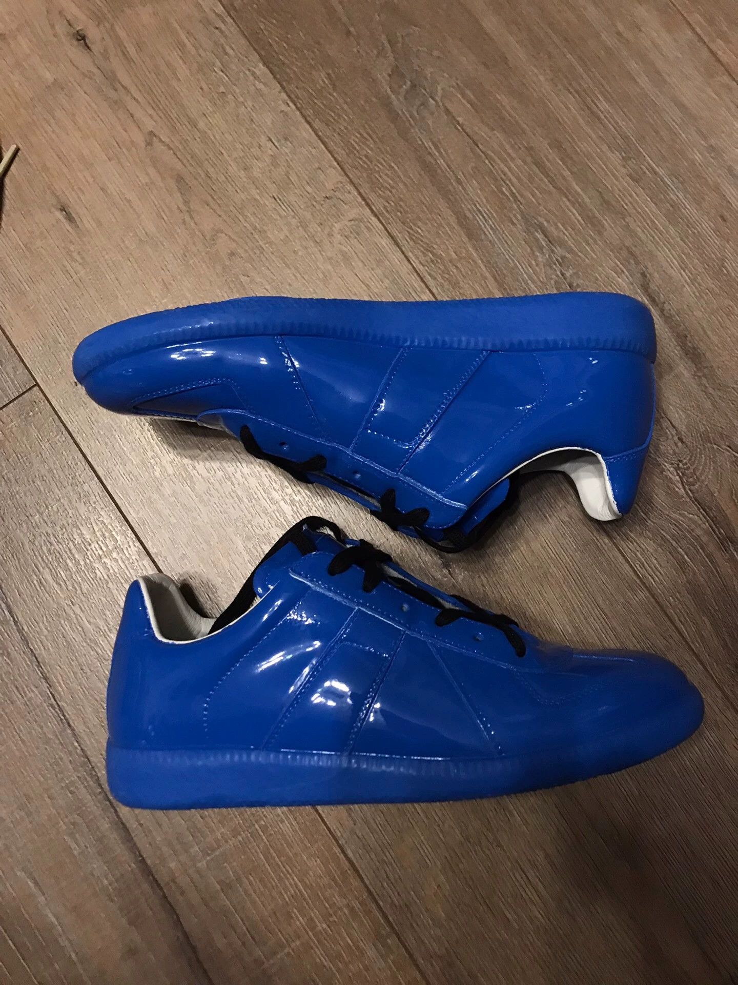 Maison Margiela Maison Margiela Classic German Trainer Electric Blue Size 37 Size US 6.5 / IT 36.5 - 7 Thumbnail
