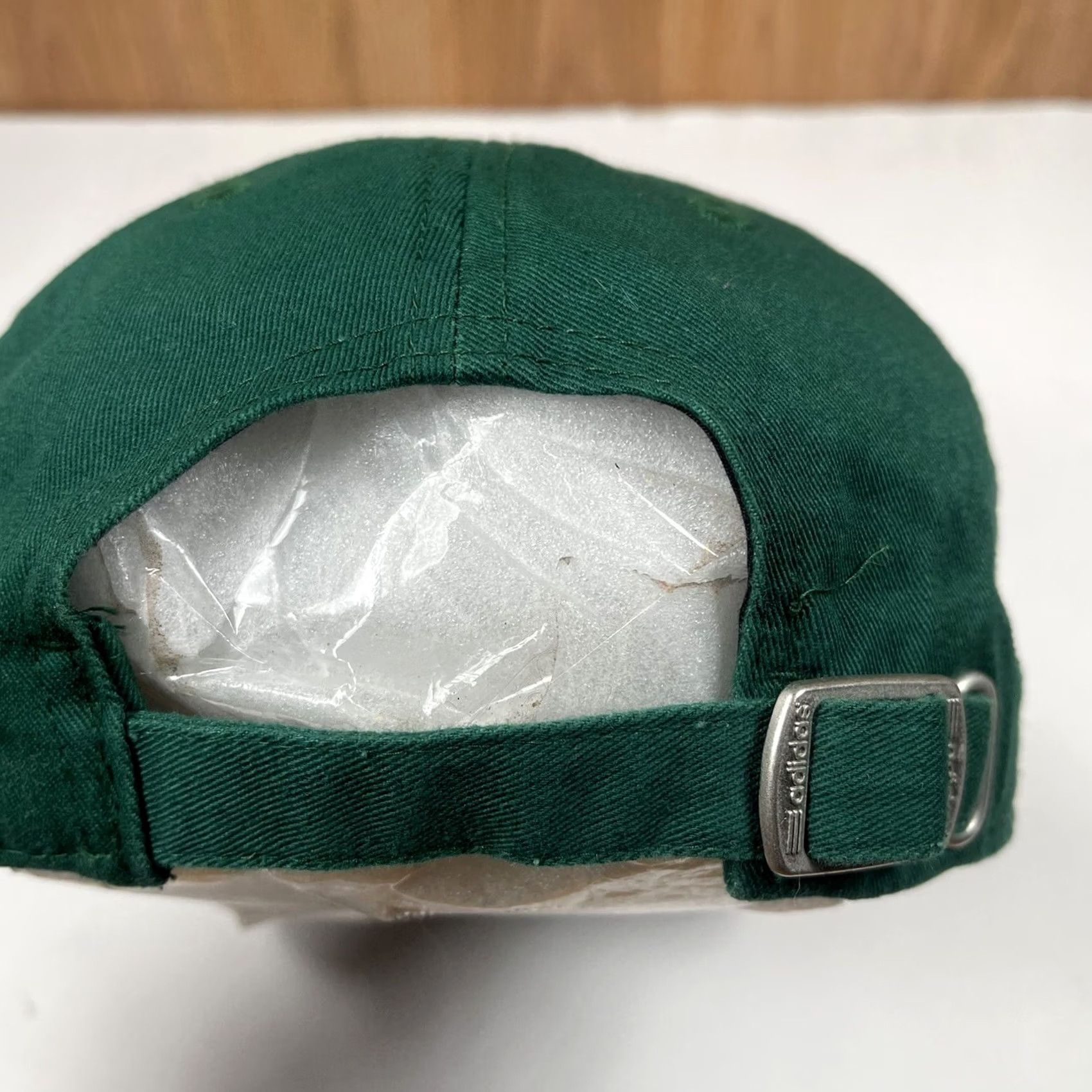 Adidas Adidas Unknown Letter “H” Adult Adjustable StrapBack Baseball Hat Cap Green Size ONE SIZE - 6 Thumbnail