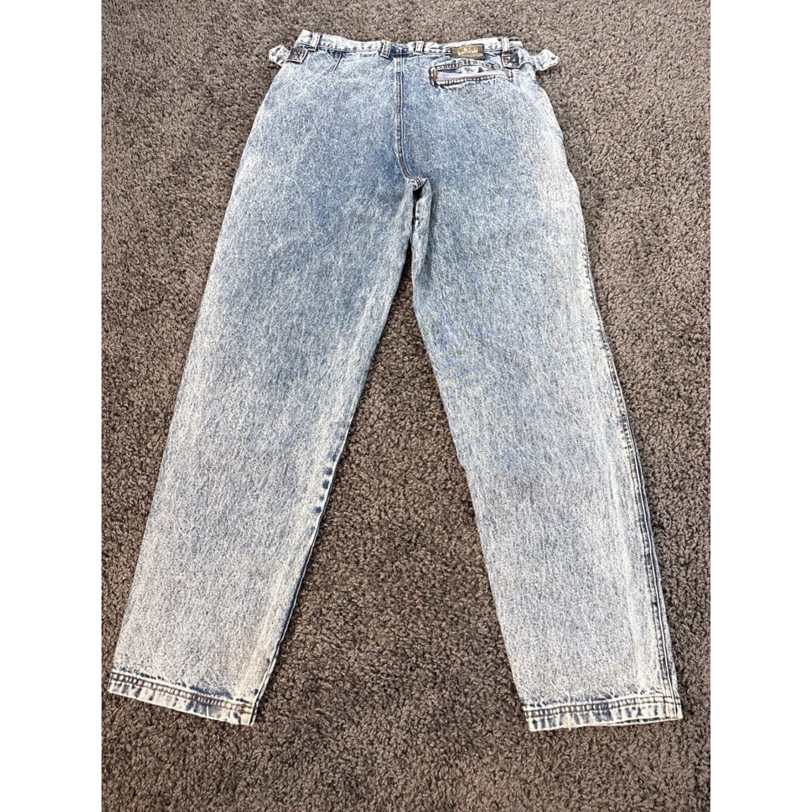 Vintage VINTAGE Gitano Jeans Cargo Mountain Platoon Baggy Light Wash 90s 32x32 Mens Blue Cotton Tapered 90s Mens Size US 32 / EU 48 - 7 Thumbnail