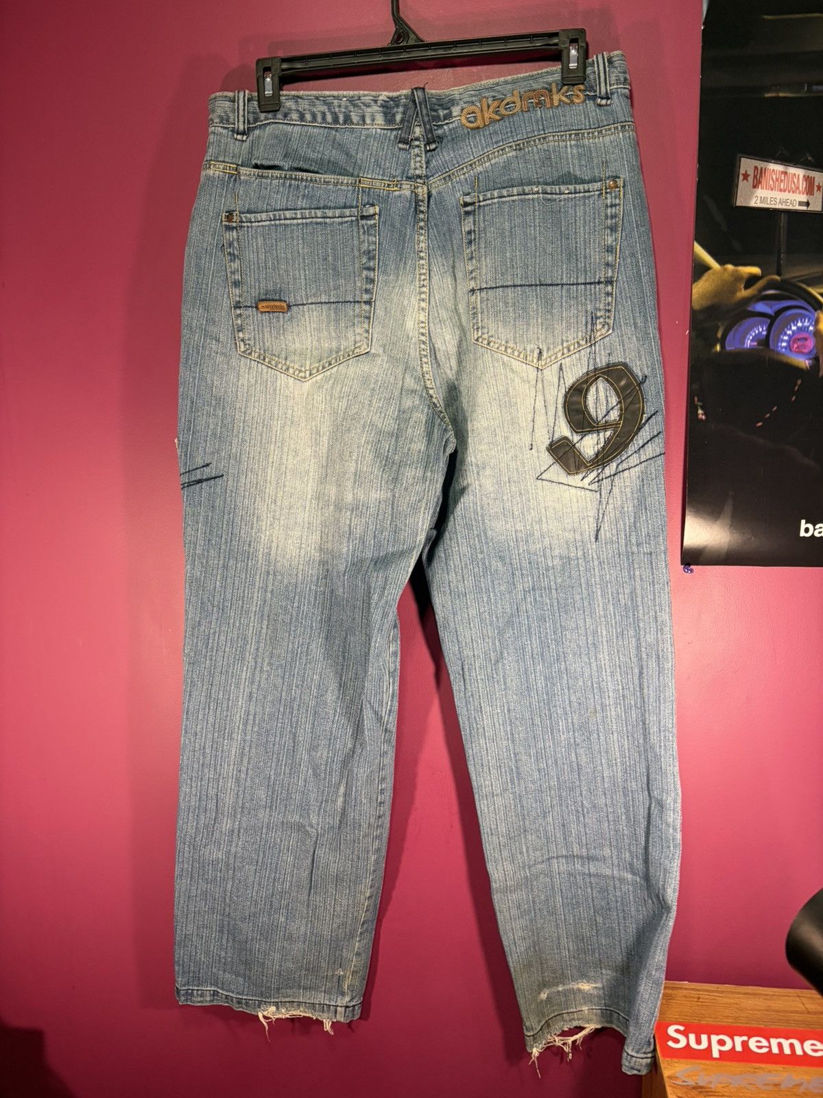 Akademiks Akademiks patchwork jeans Size US 38 / EU 54 - 5 Thumbnail